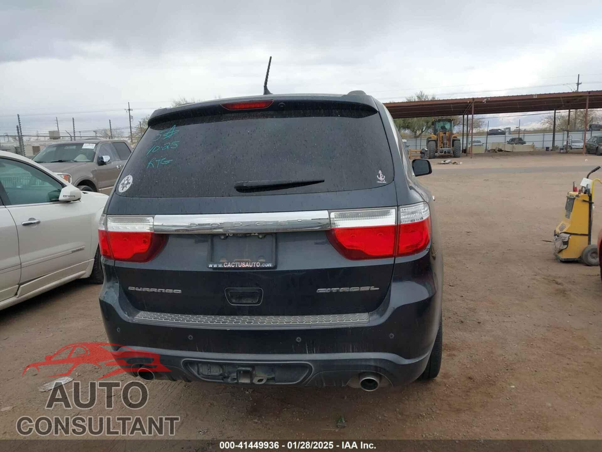 DODGE DURANGO 2012 - 1C4SDHET9CC300931