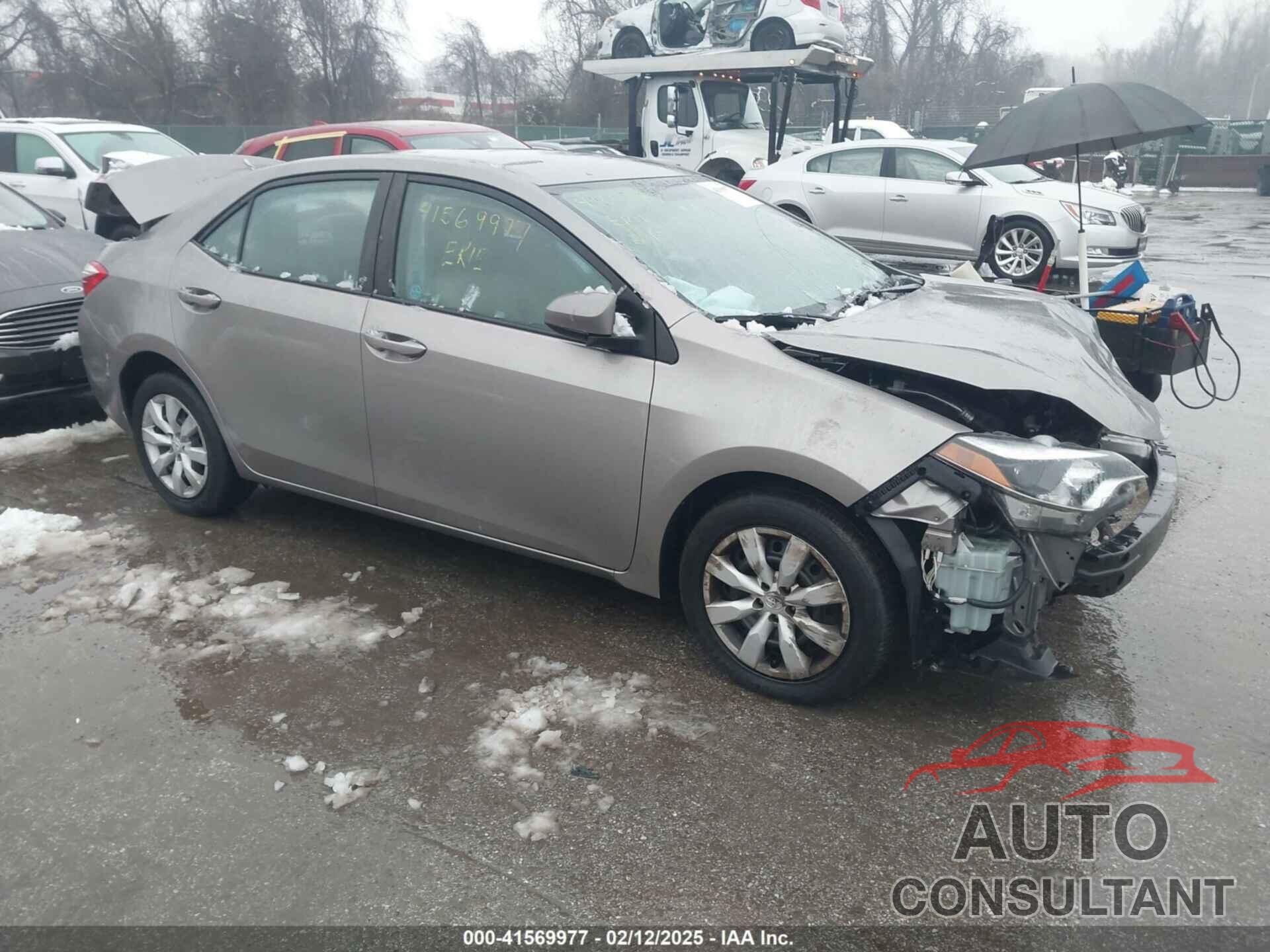 TOYOTA COROLLA 2015 - 2T1BURHE2FC374402