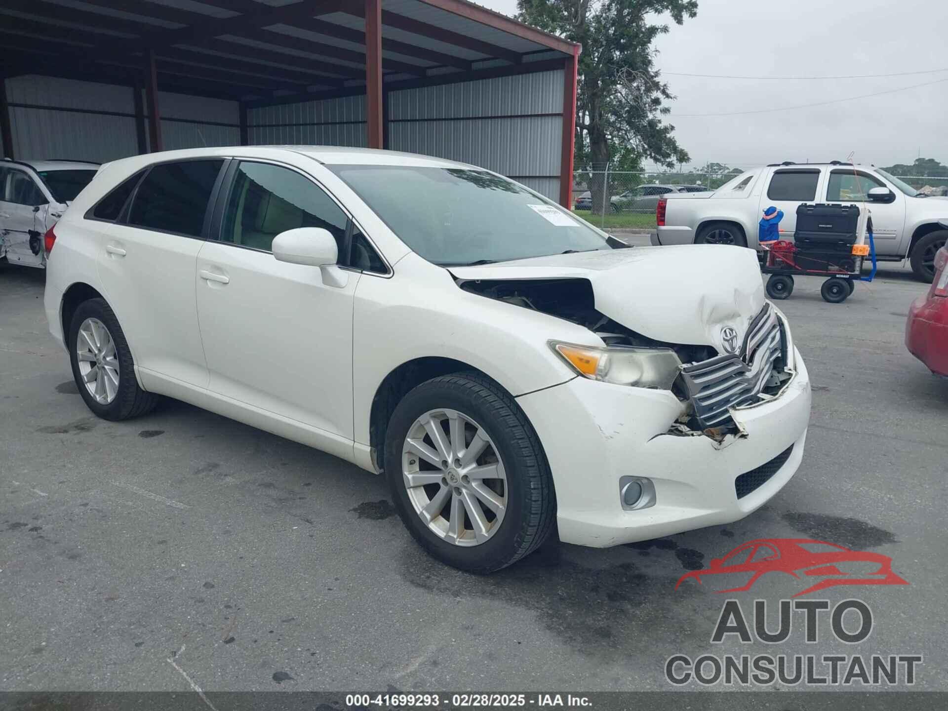 TOYOTA VENZA 2010 - 4T3ZA3BBXAU026574