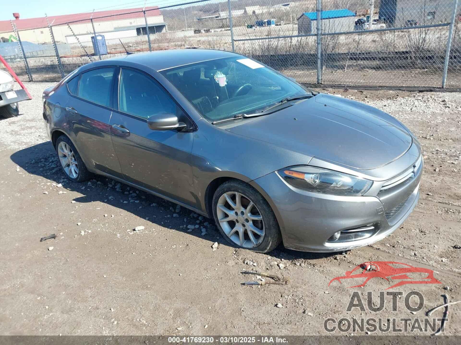 DODGE DART 2013 - 1C3CDFBA3DD343169