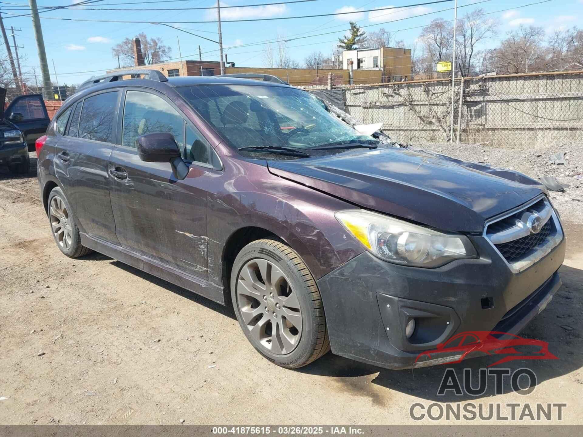 SUBARU IMPREZA 2013 - JF1GPAL60D2899622