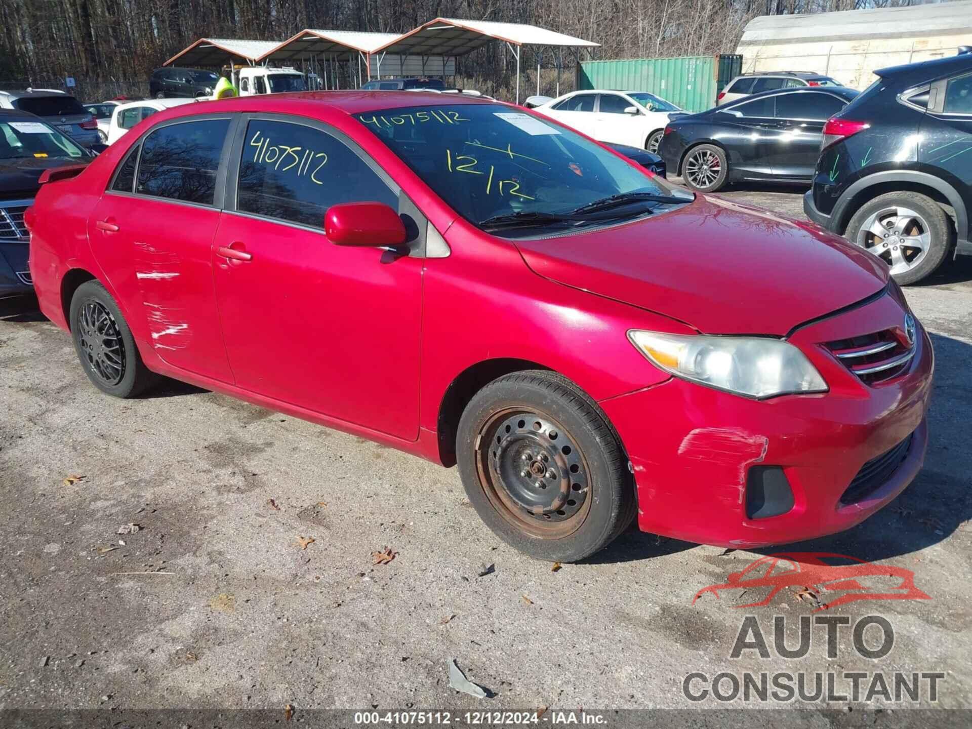 TOYOTA COROLLA 2013 - 2T1BU4EE1DC978754