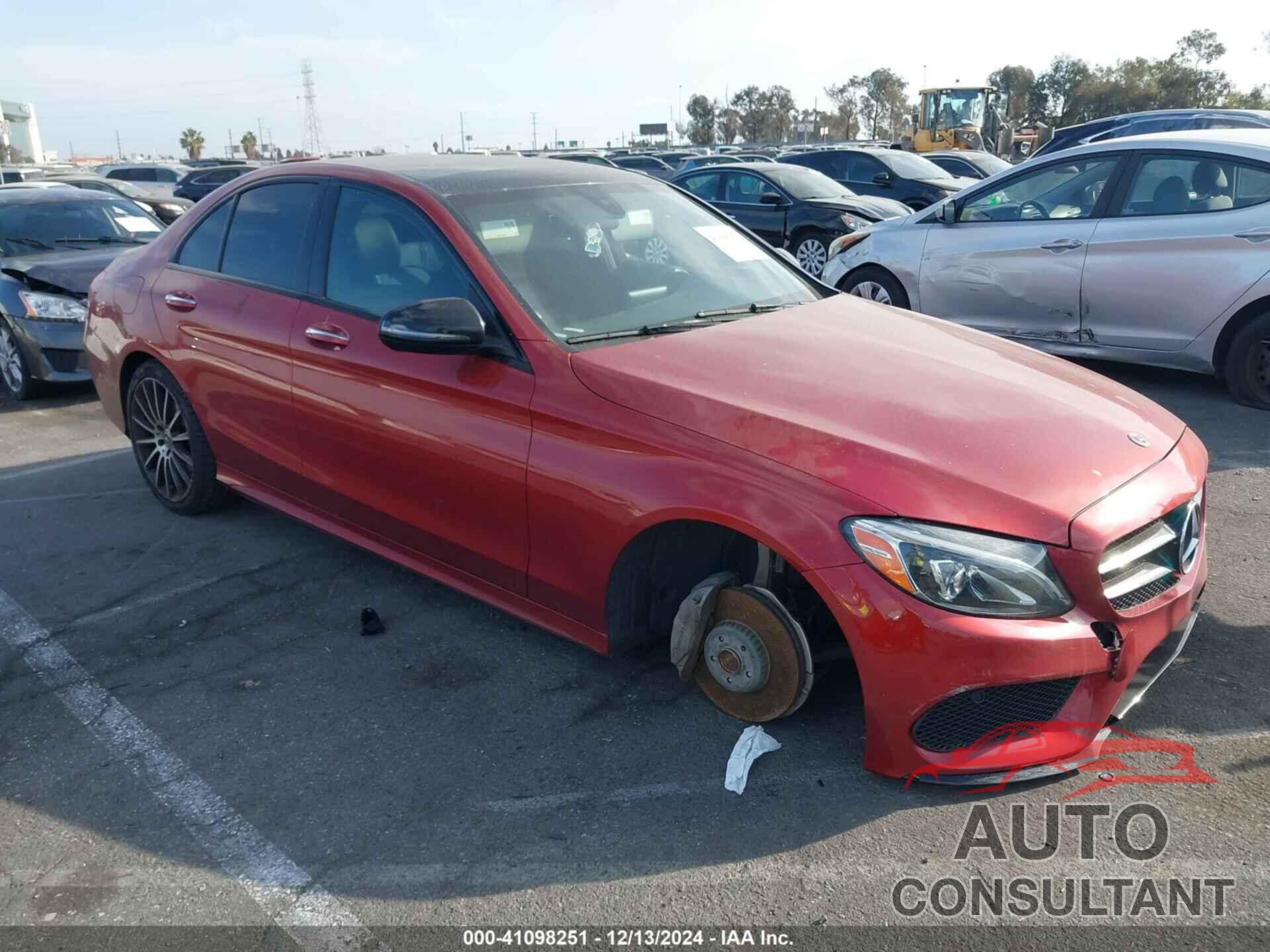 MERCEDES-BENZ C 300 2017 - 55SWF4JB2HU225869