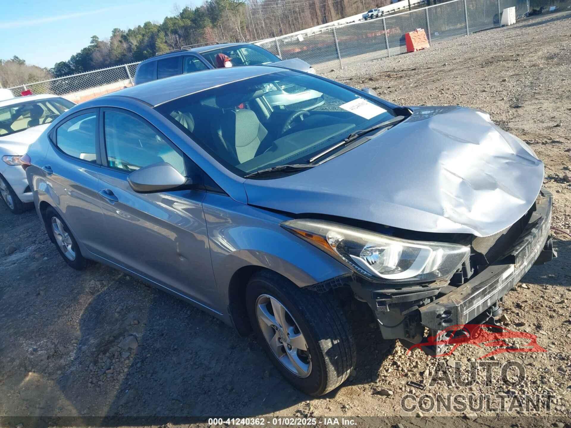HYUNDAI ELANTRA 2015 - 5NPDH4AE6FH618463