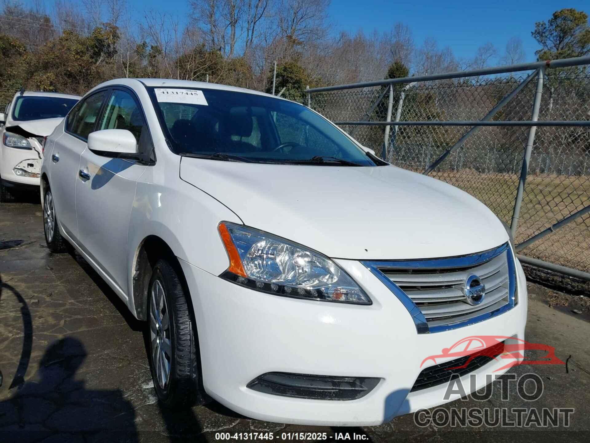 NISSAN SENTRA 2015 - 3N1AB7AP1FY251310