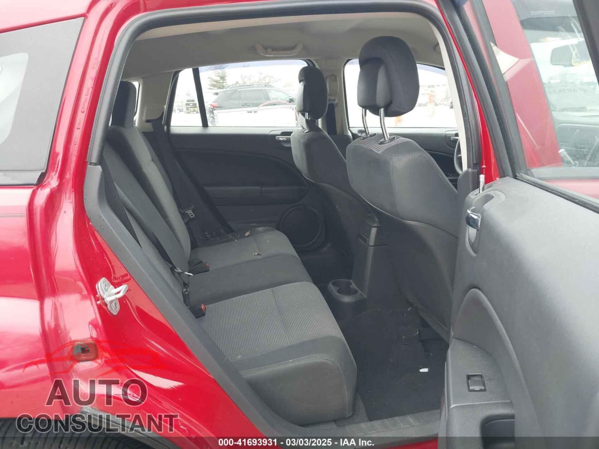 DODGE CALIBER 2012 - 1C3CDWDA8CD527664