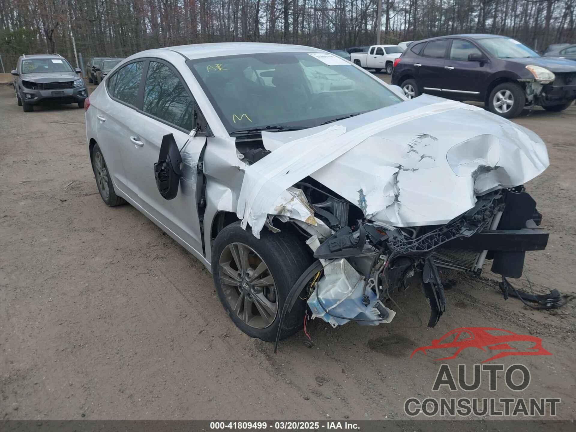 HYUNDAI ELANTRA 2018 - 5NPD84LF1JH244438