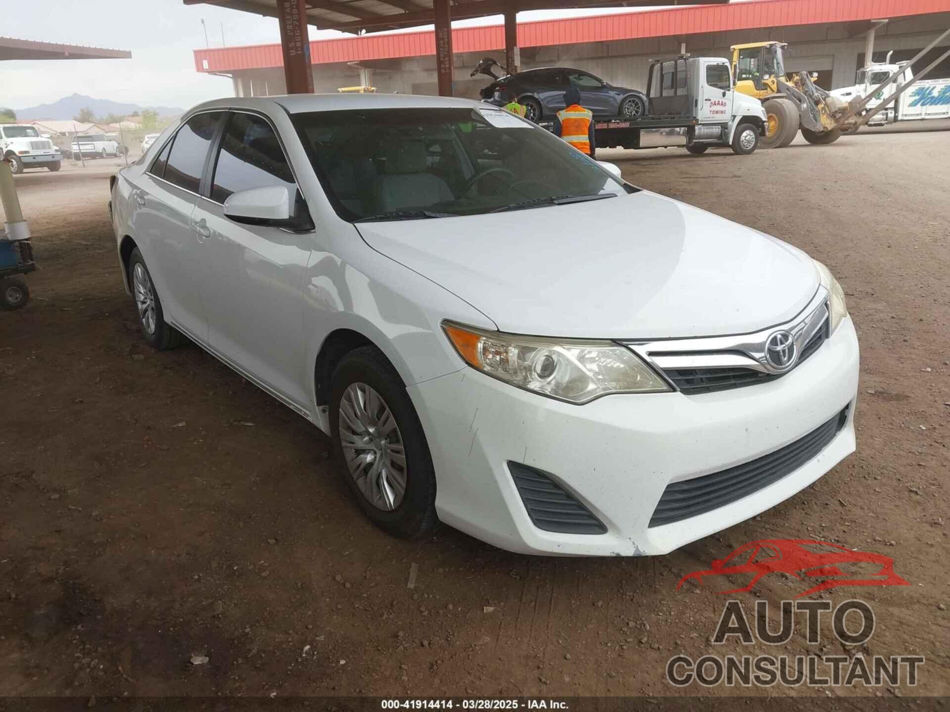 TOYOTA CAMRY 2012 - 4T4BF1FK9CR205188