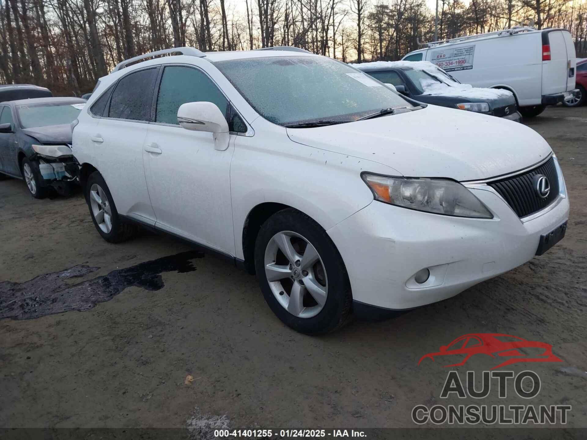 LEXUS RX 350 2010 - 2T2ZK1BA3AC010084