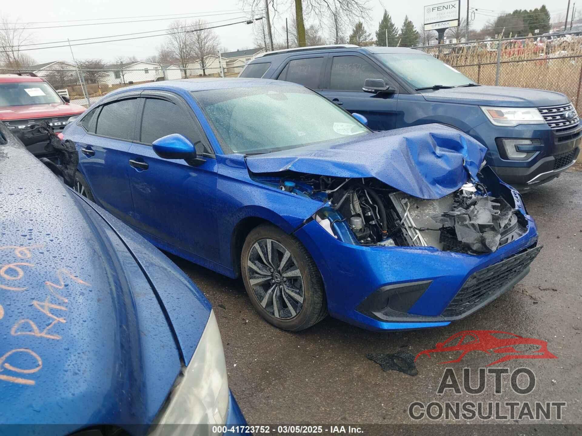 HONDA CIVIC 2022 - 2HGFE1F77NH310687