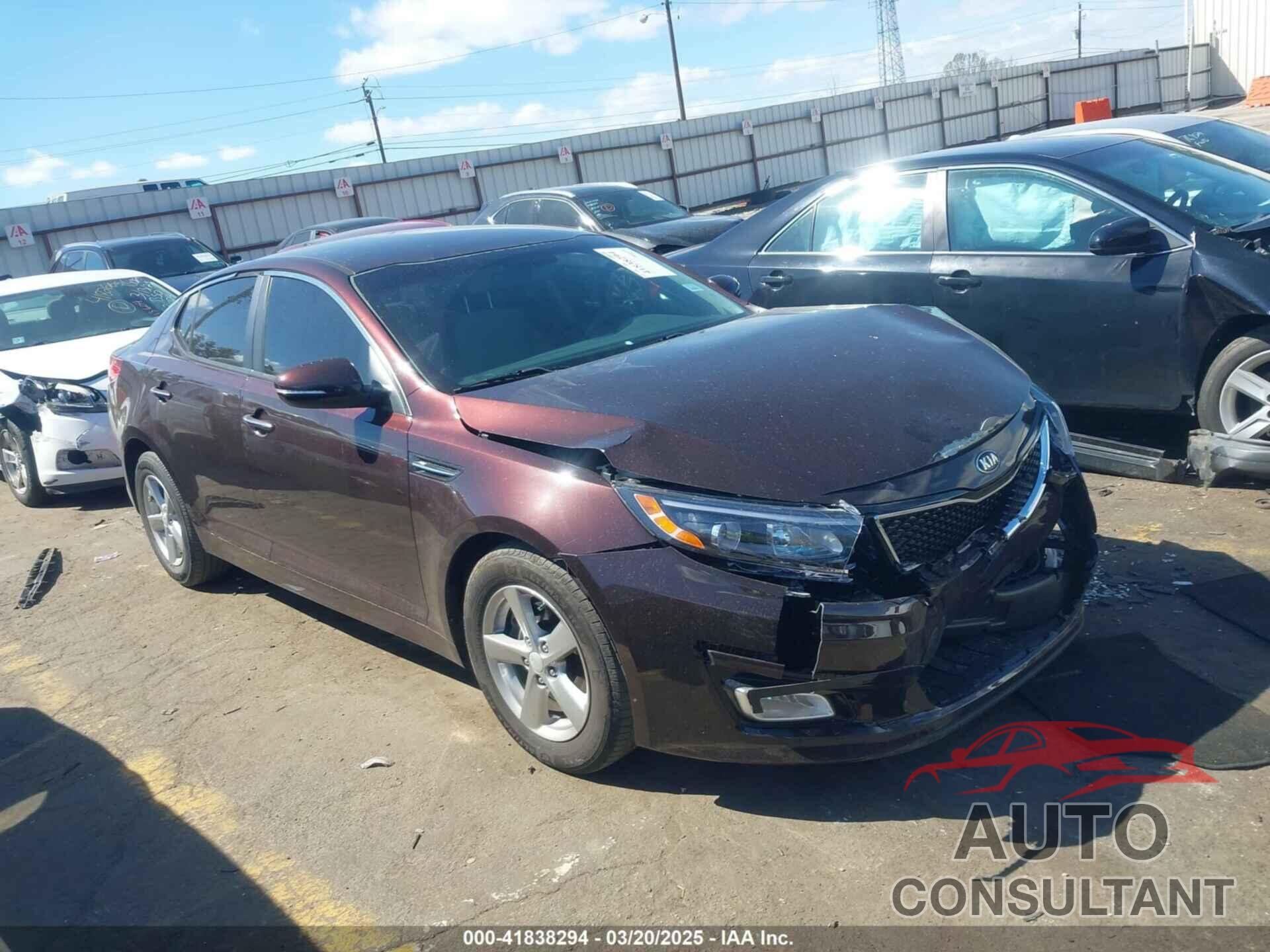KIA OPTIMA 2015 - 5XXGM4A71FG463939