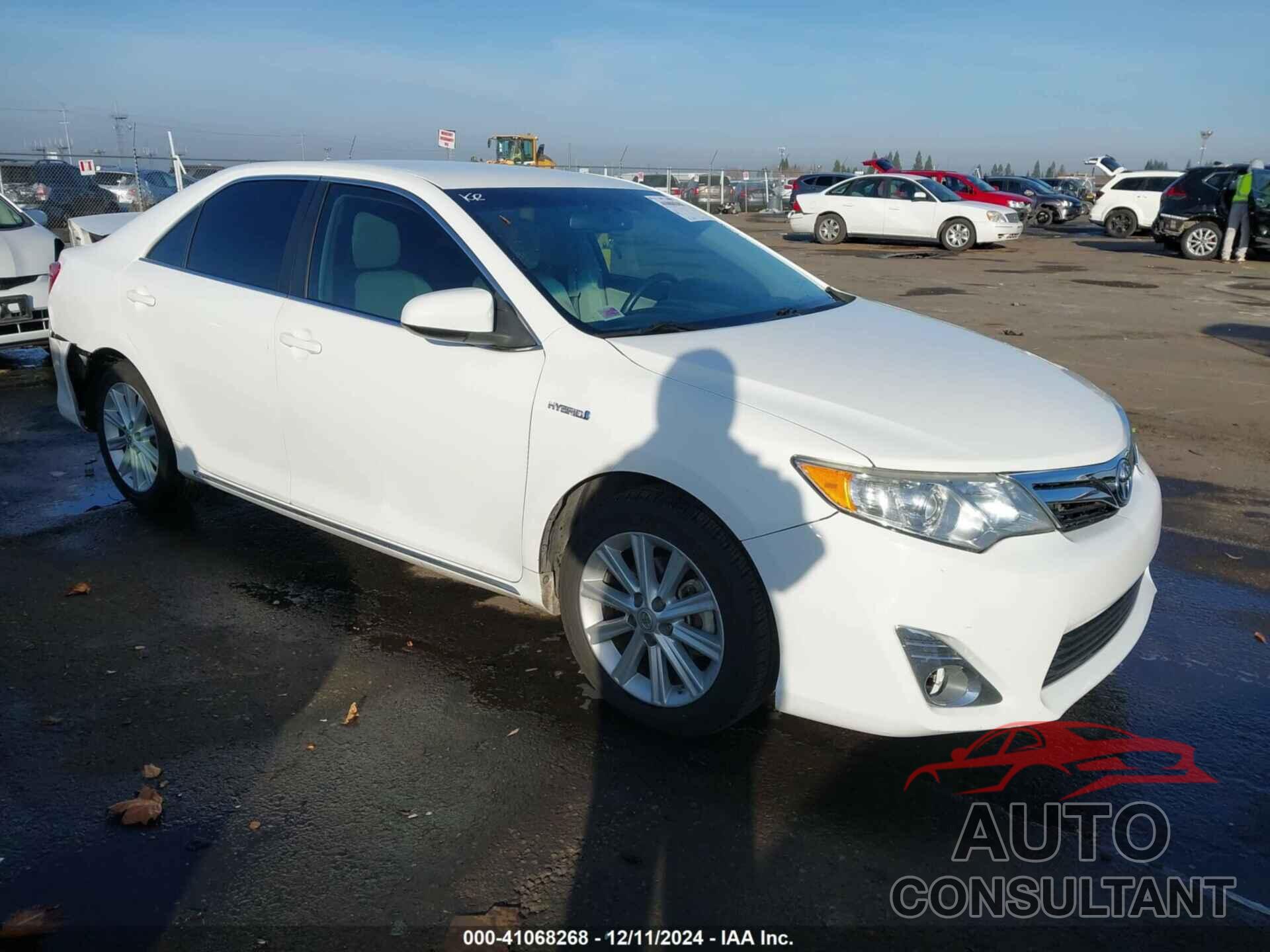 TOYOTA CAMRY HYBRID 2012 - 4T1BD1FK7CU036949