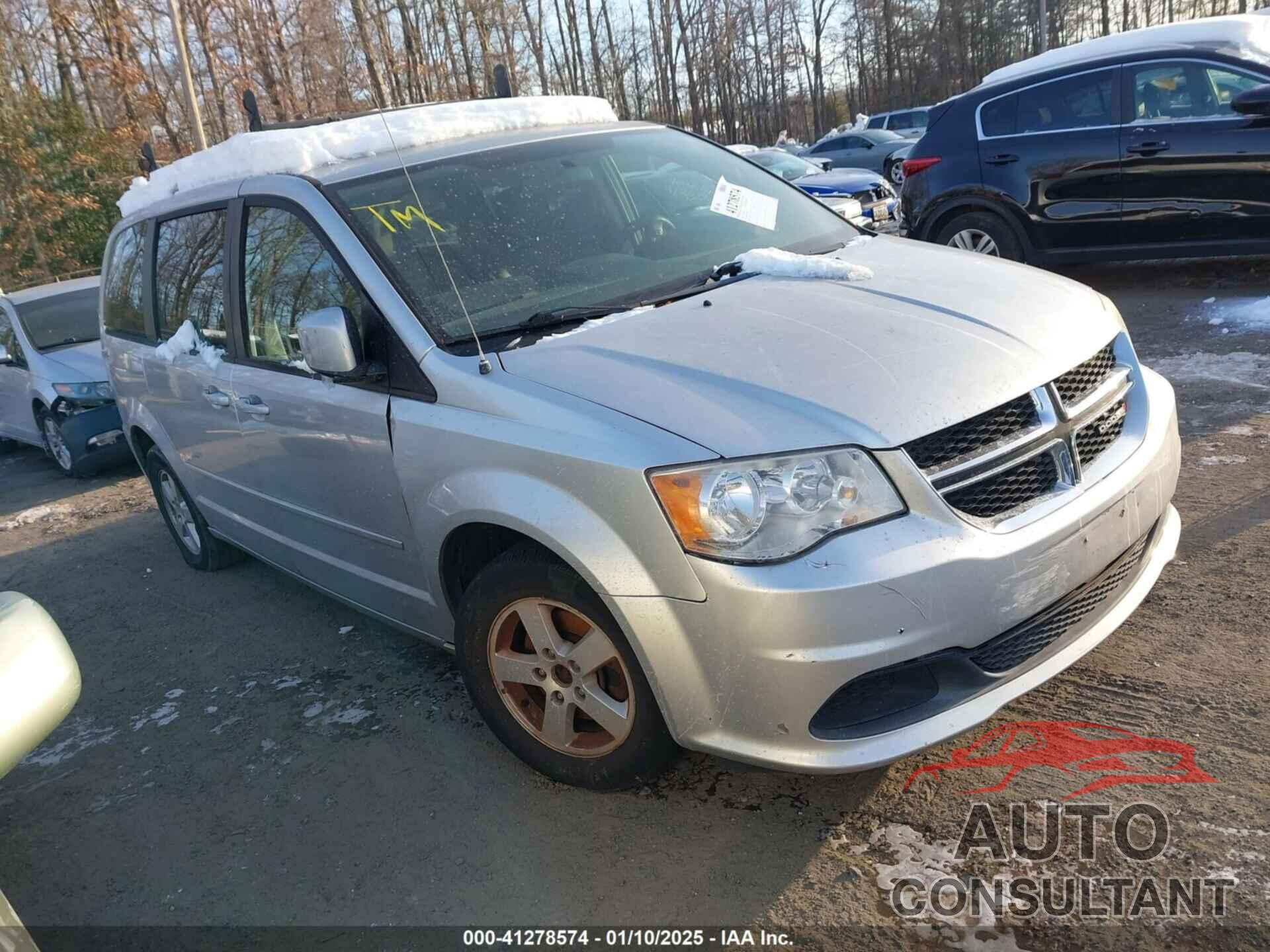 DODGE GRAND CARAVAN 2012 - 2C4RDGCG1CR229892