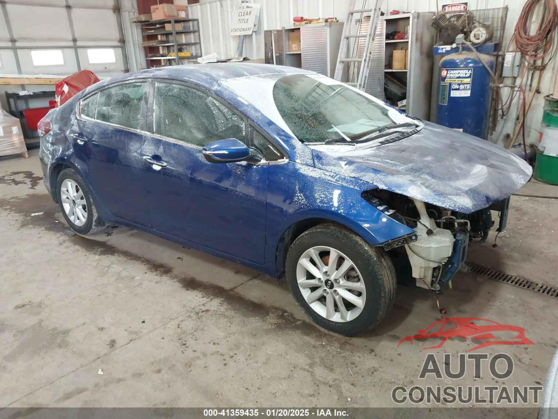 KIA FORTE 2017 - 3KPFL4A70HE059959