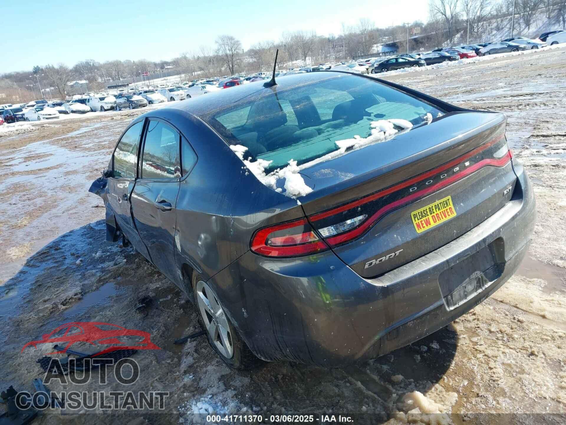 DODGE DART 2015 - 1C3CDFBB4FD369534