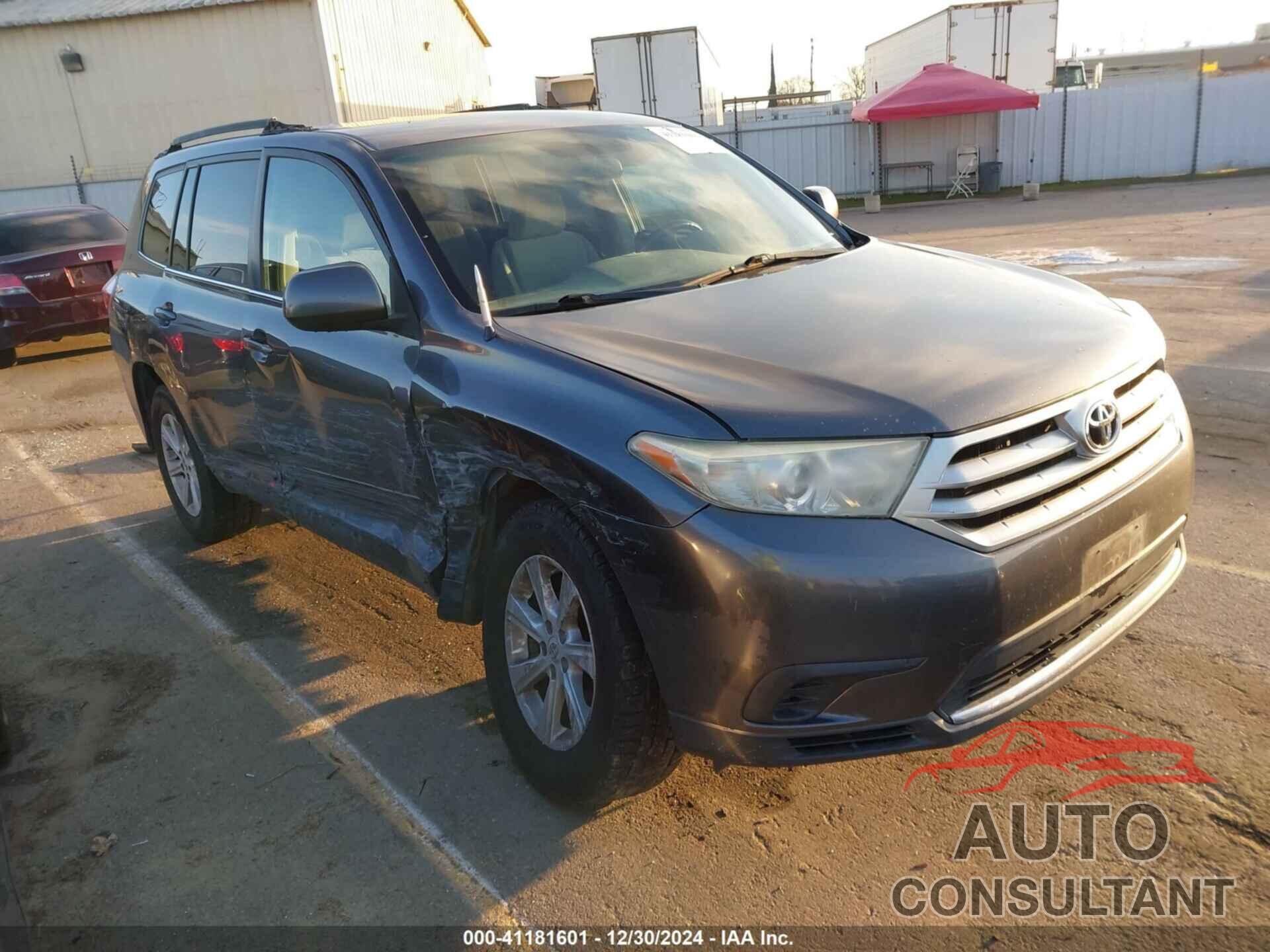 TOYOTA HIGHLANDER 2011 - 5TDZK3EH4BS042270