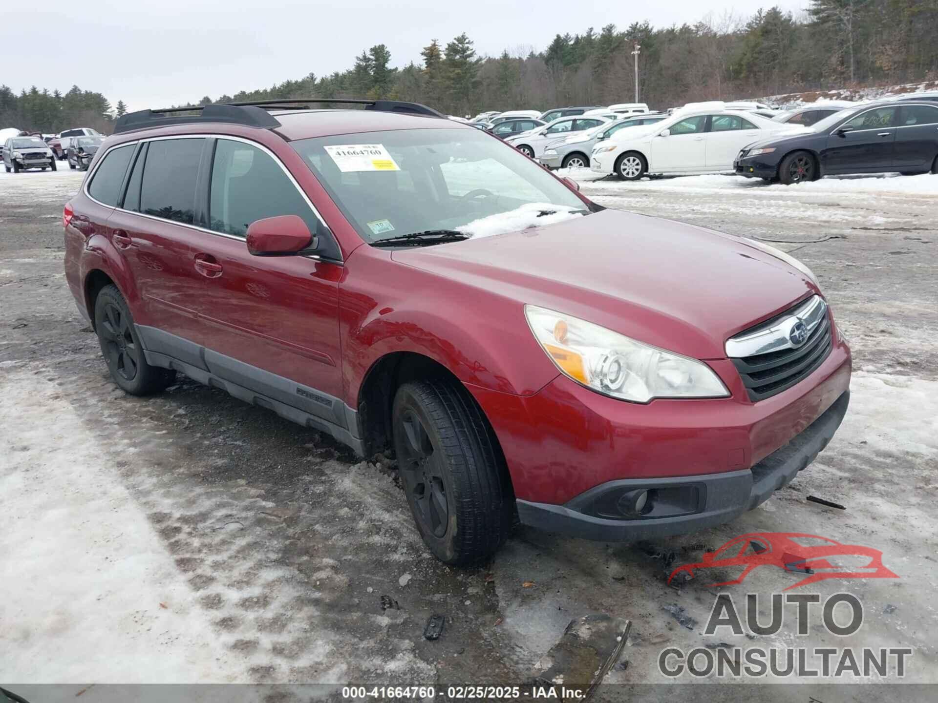 SUBARU OUTBACK 2012 - 4S4BRBCC1C3221671