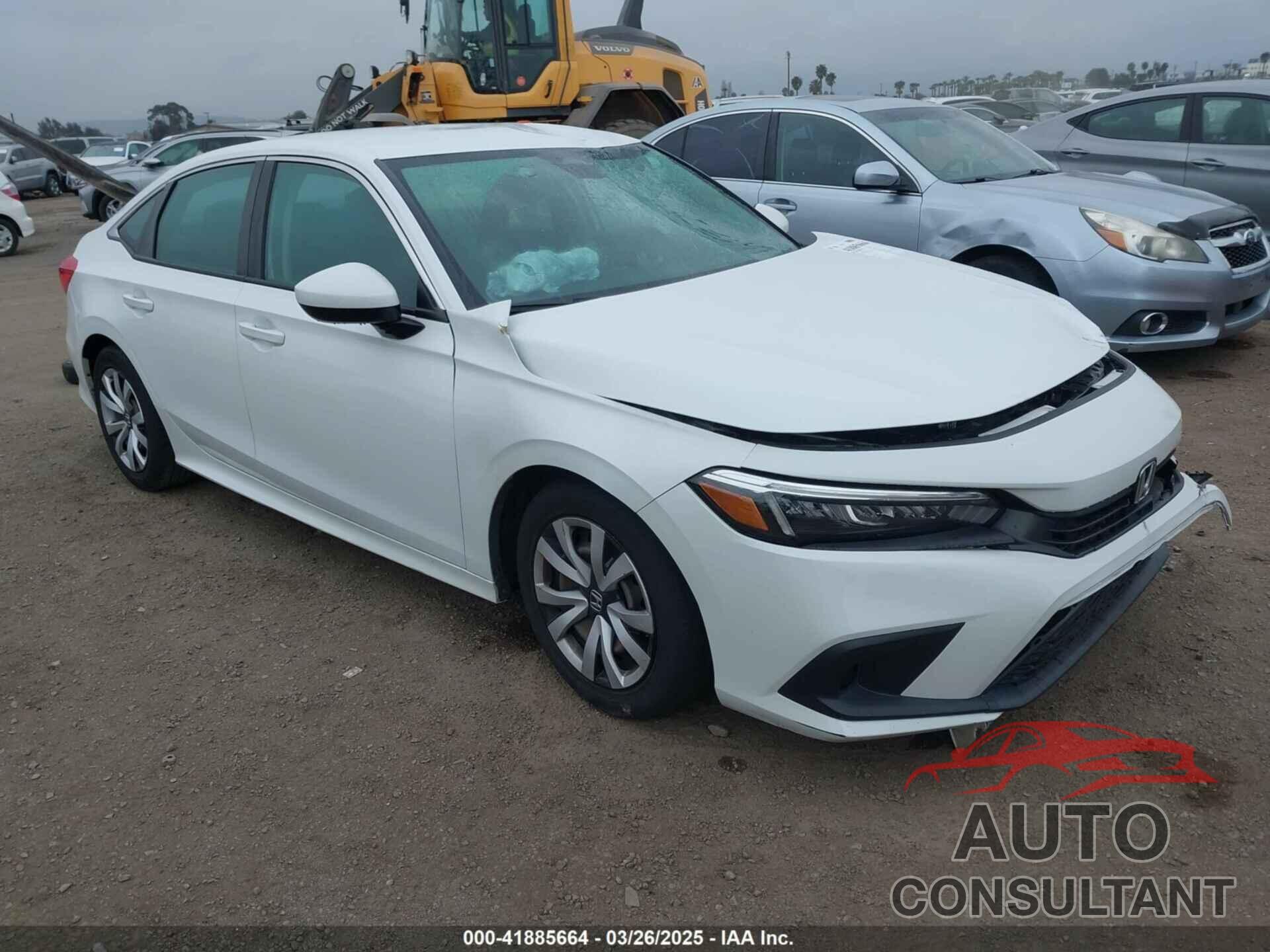 HONDA CIVIC 2022 - 2HGFE2F22NH541457