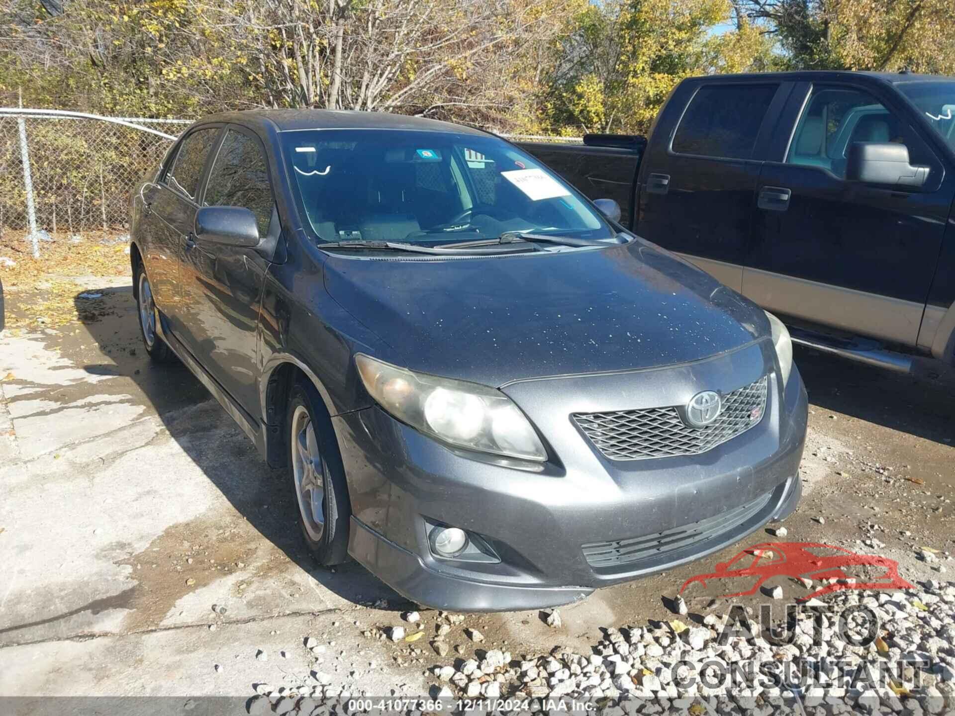 TOYOTA COROLLA 2009 - 1NXBU40E19Z006620