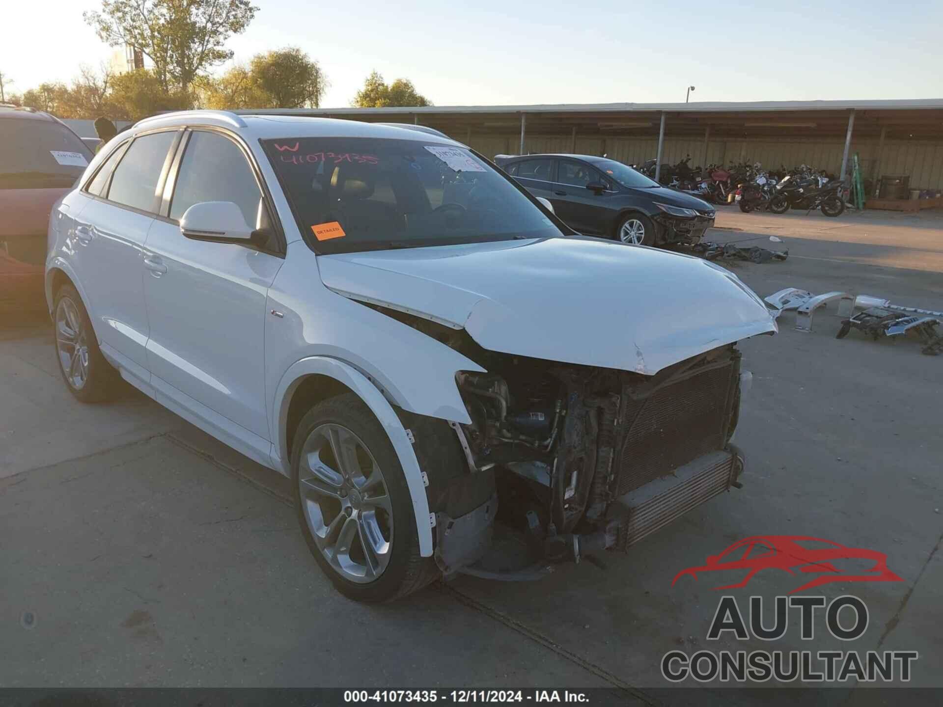 AUDI Q3 2018 - WA1BCCFS2JR000549