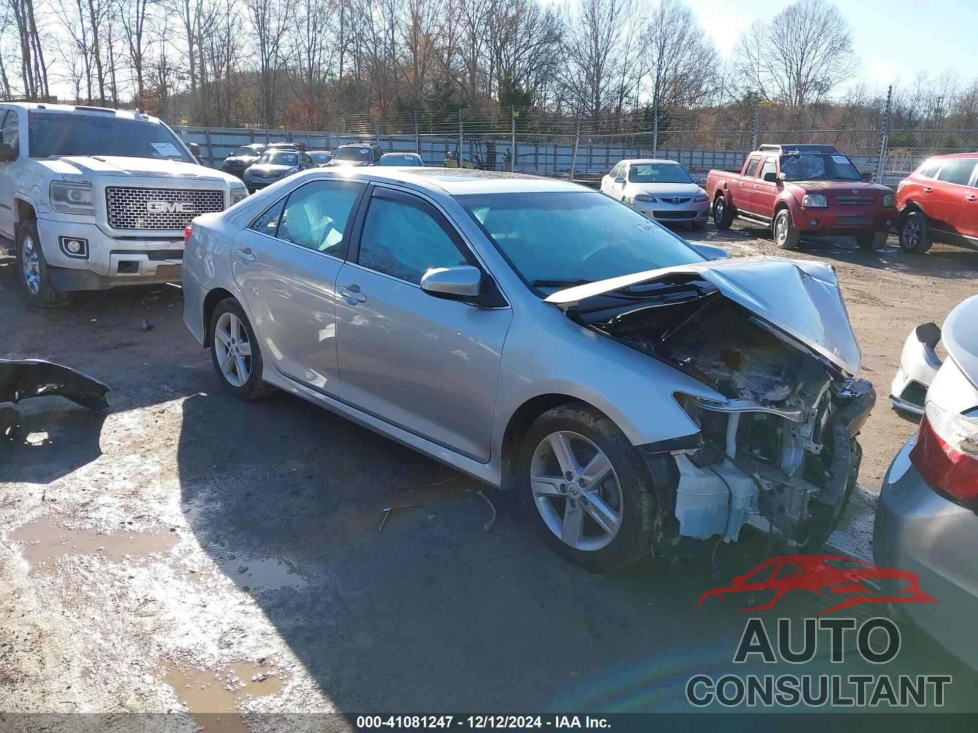 TOYOTA CAMRY 2012 - 4T1BF1FK6CU096294