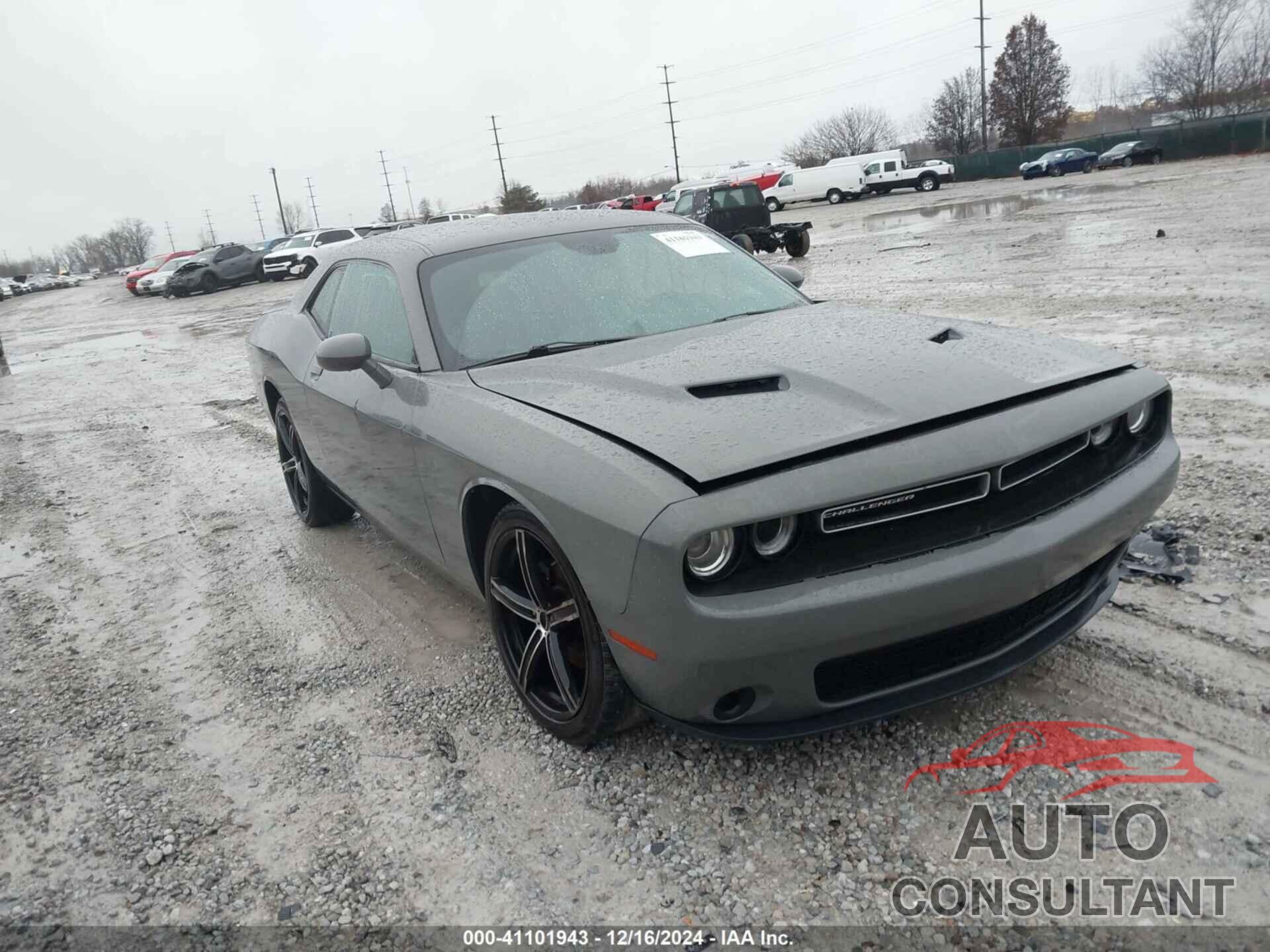 DODGE CHALLENGER 2018 - 2C3CDZAGXJH123615