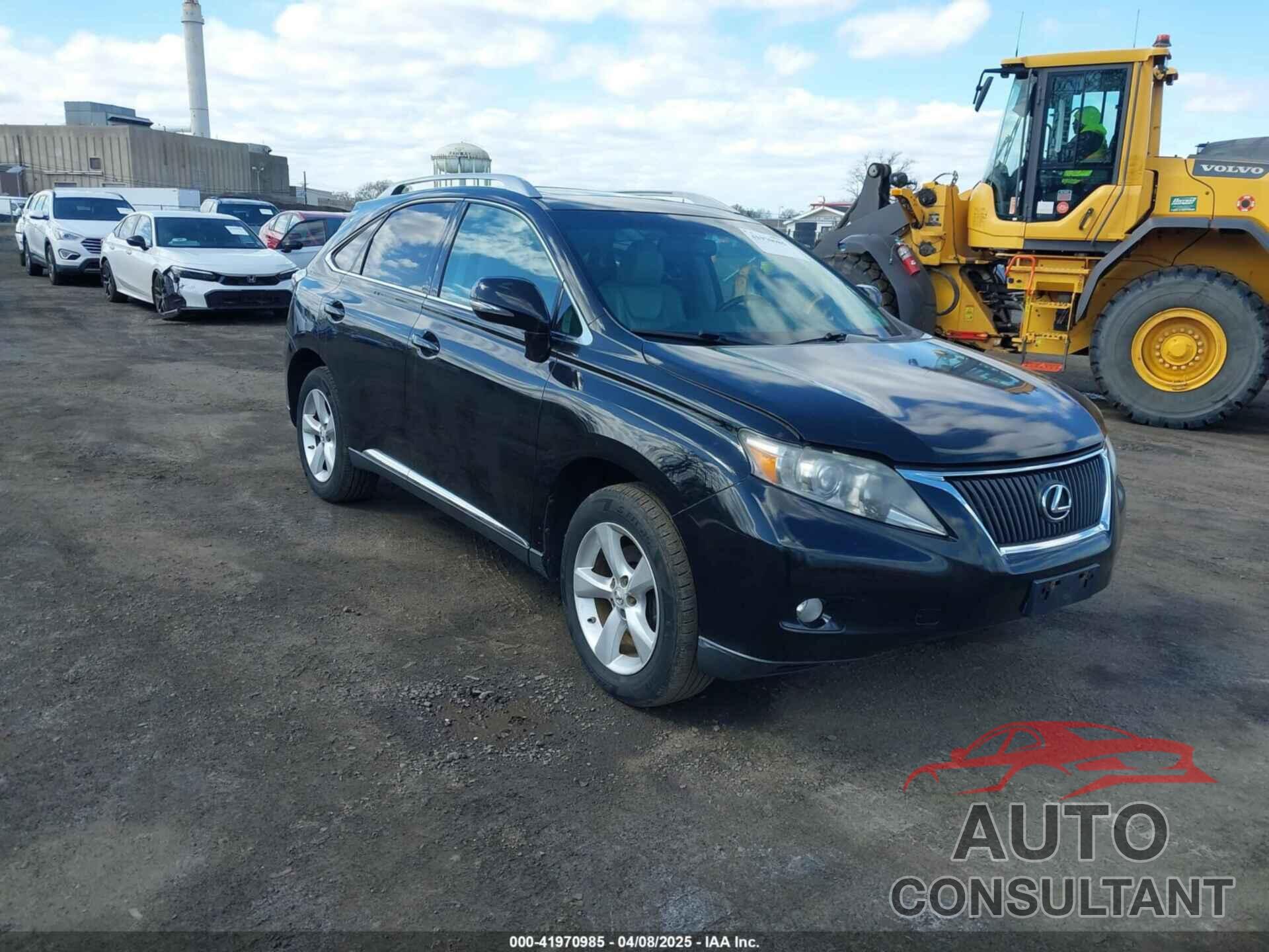 LEXUS RX 350 2010 - 2T2BK1BAXAC053306