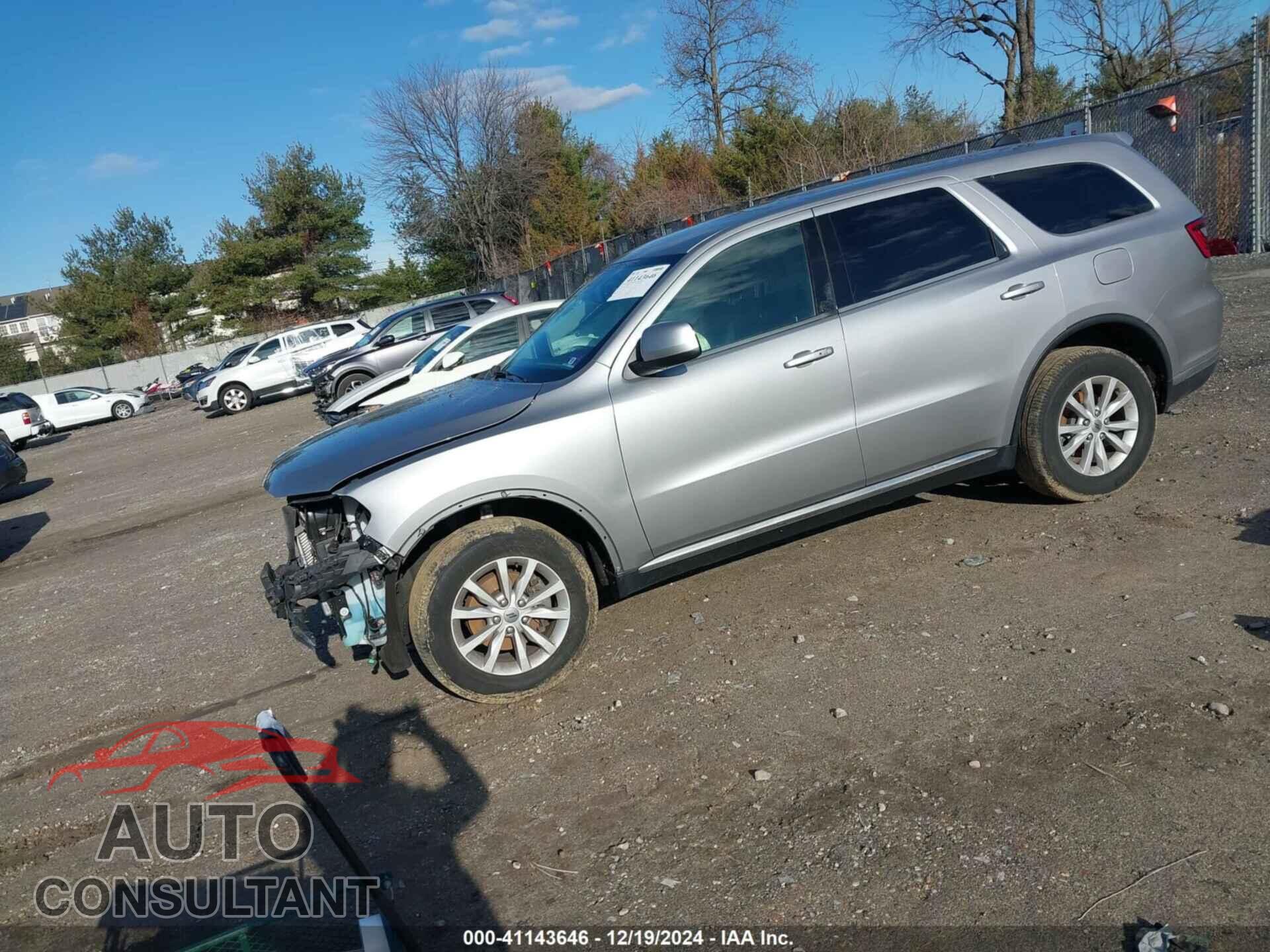 DODGE DURANGO 2019 - 1C4RDJAG6KC534232