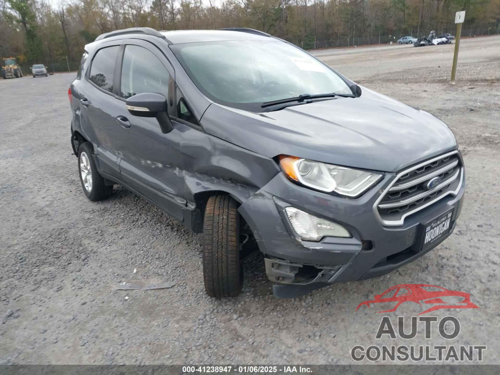 FORD ECOSPORT 2018 - MAJ6P1UL8JC191334