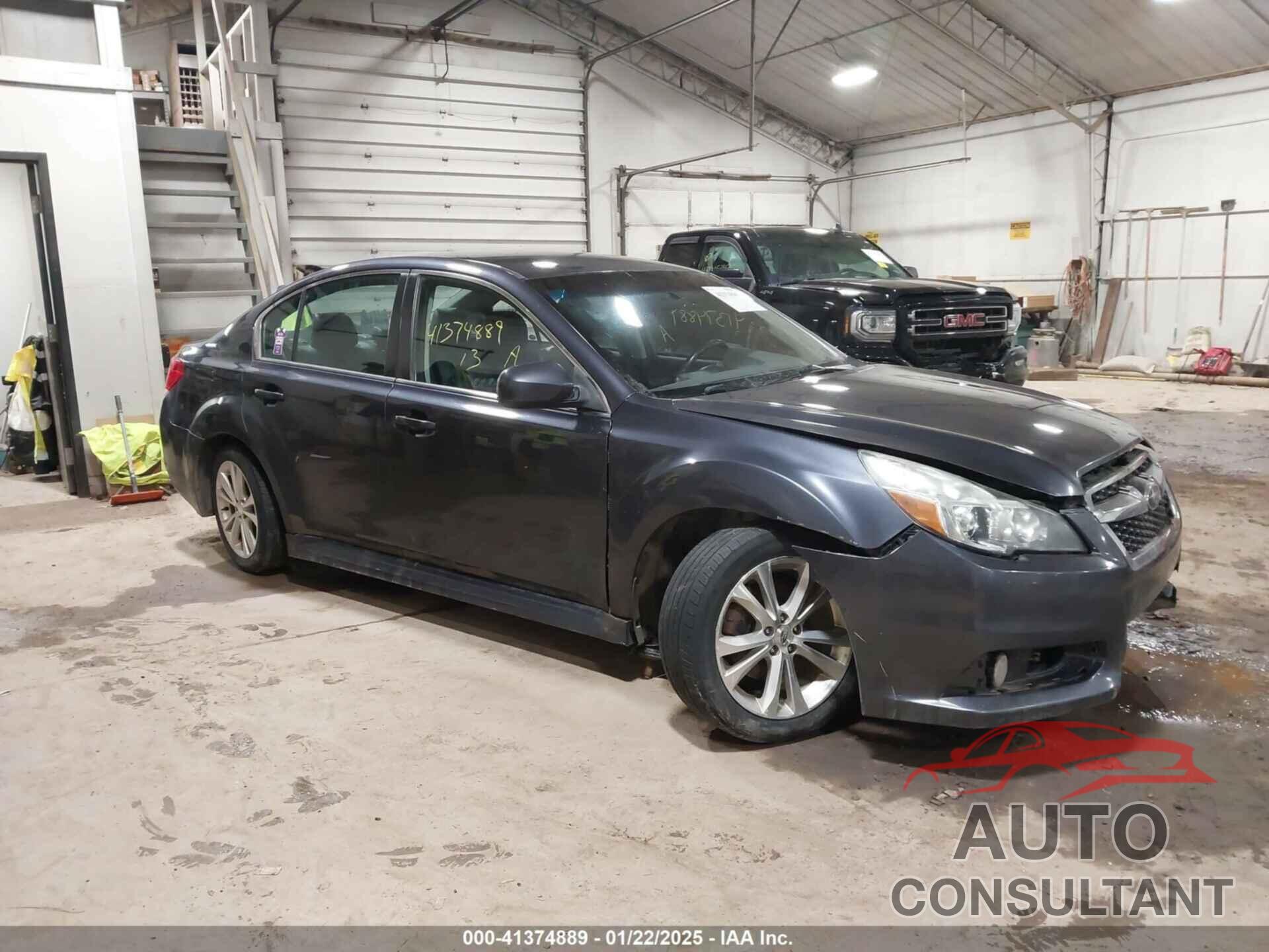 SUBARU LEGACY 2013 - 4S3BMBJ62D3039723