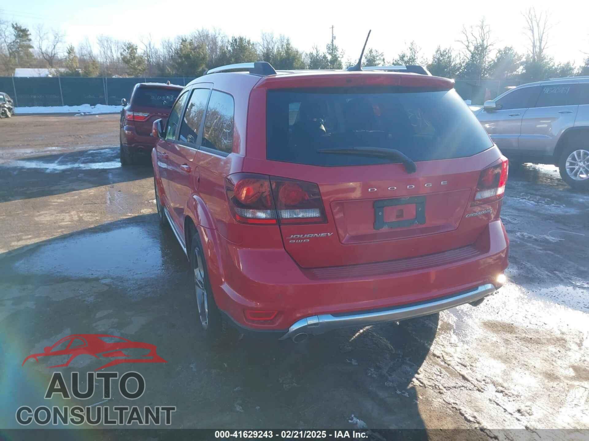 DODGE JOURNEY 2015 - 3C4PDDGG9FT533778