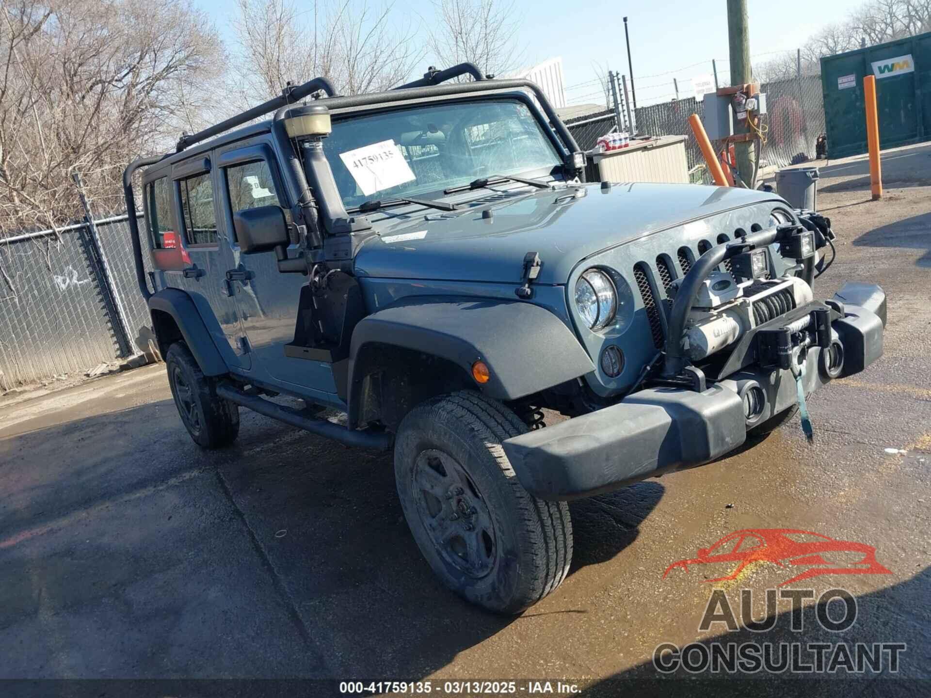 JEEP WRANGLER UNLIMITED 2015 - 1C4BJWDG1FL563937