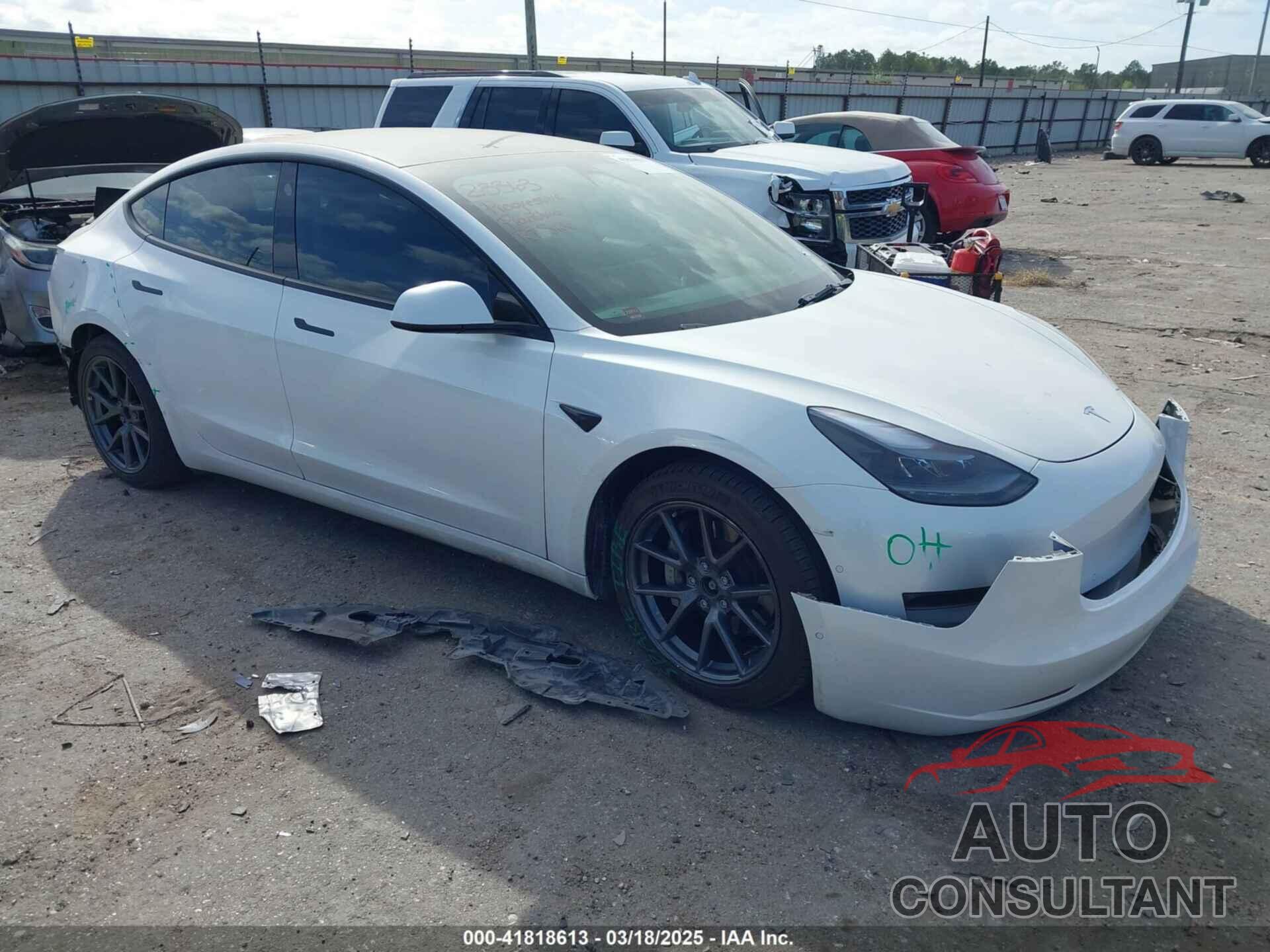 TESLA MODEL 3 2022 - 5YJ3E1EB3NF106448