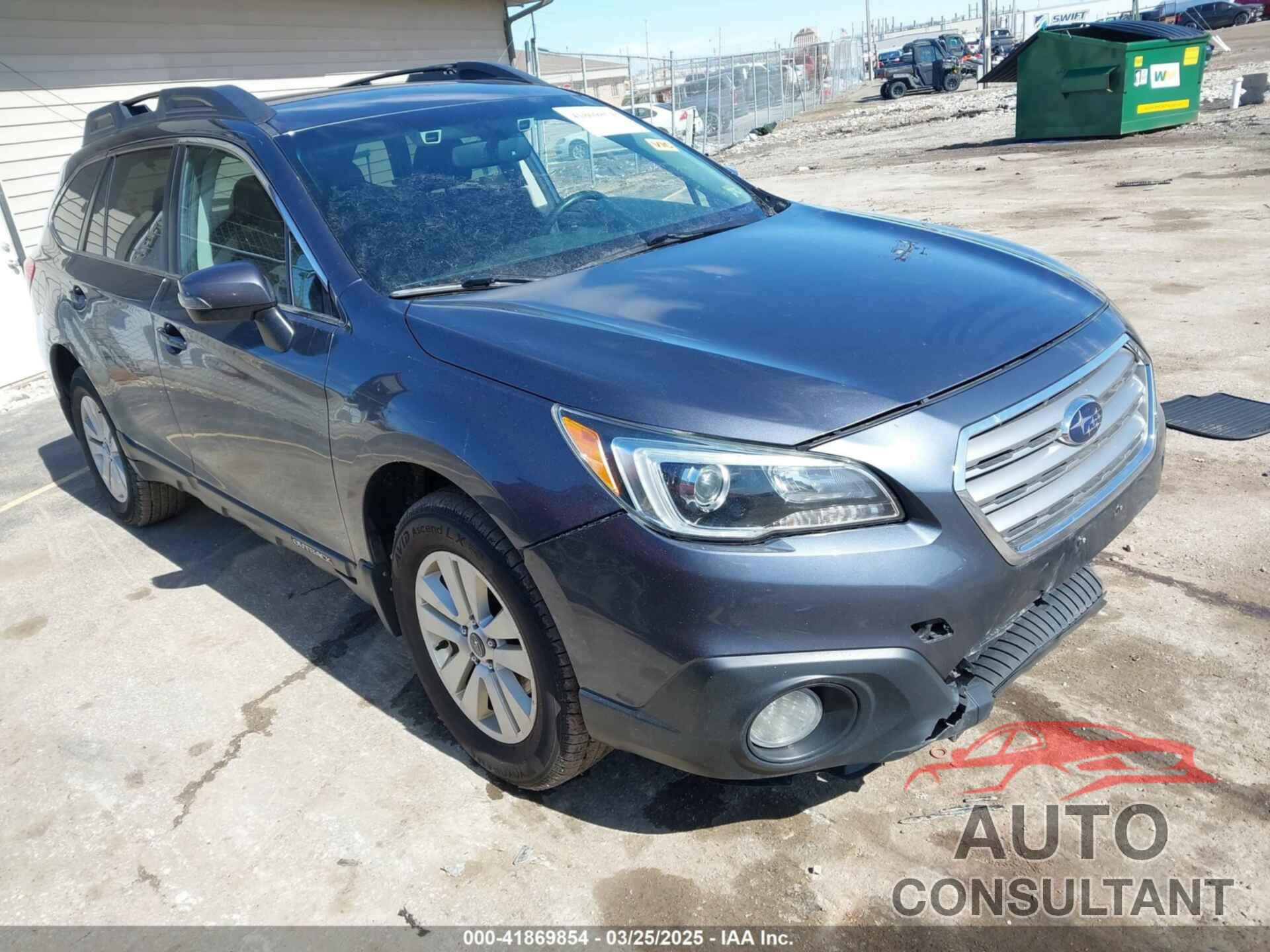 SUBARU OUTBACK 2015 - 4S4BSBFC6F3339445