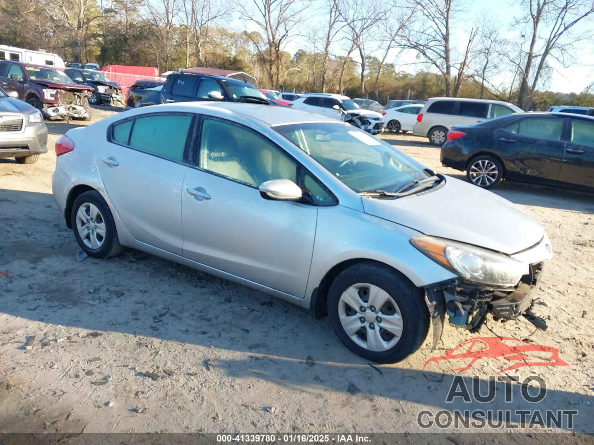 KIA FORTE 2015 - KNAFK4A61F5306244