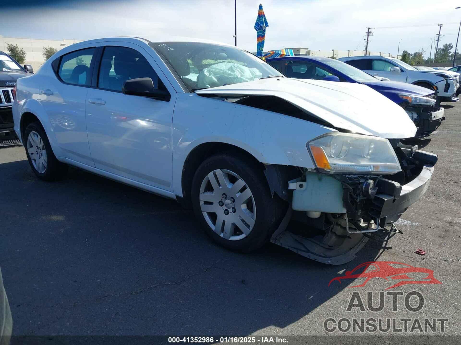 DODGE AVENGER 2014 - 1C3CDZAB8EN215713