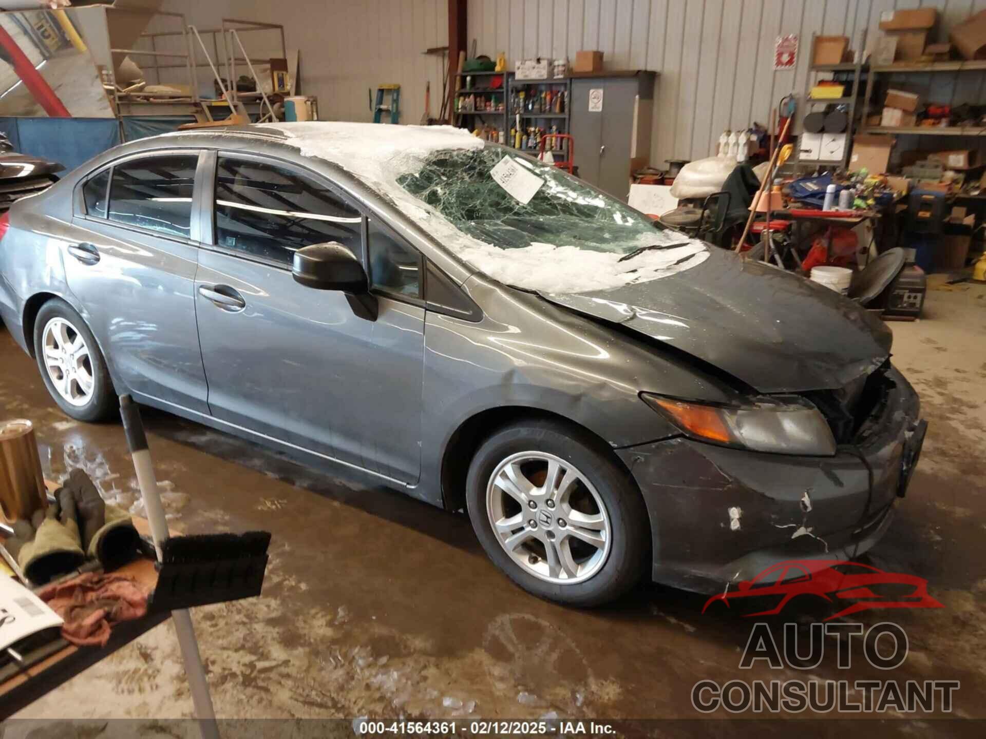 HONDA CIVIC 2012 - 19XFB2F58CE350975