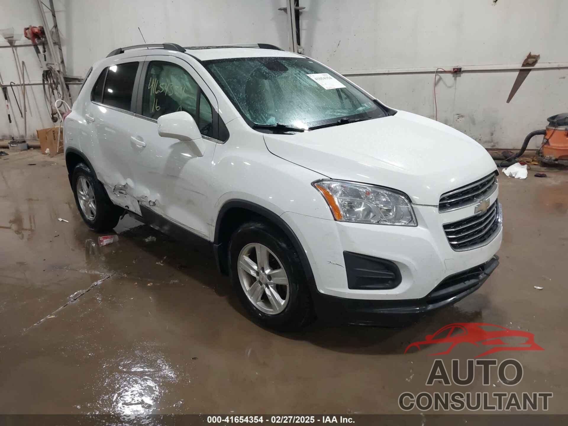 CHEVROLET TRAX 2016 - KL7CJPSB6GB756333
