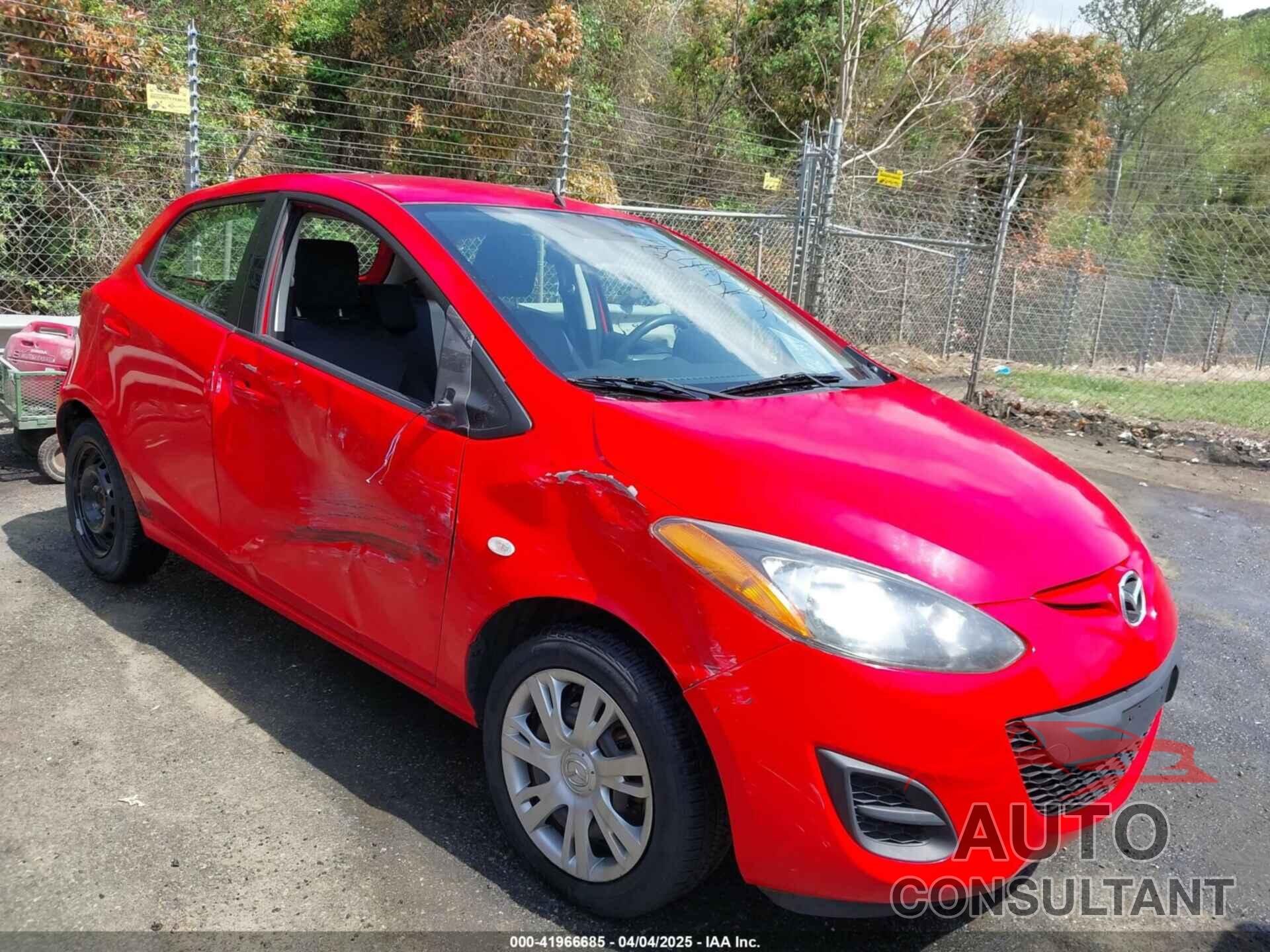 MAZDA MAZDA2 2013 - JM1DE1KY5D0170954