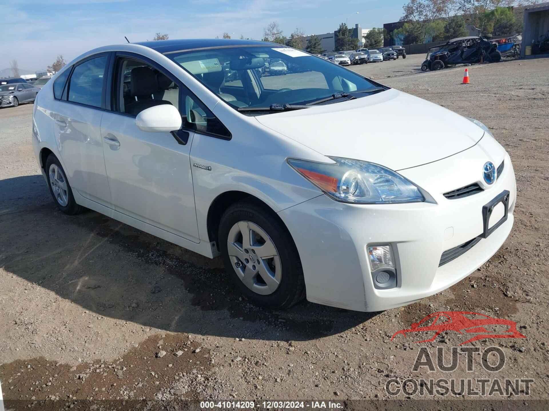 TOYOTA PRIUS 2010 - JTDKN3DU7A5000591