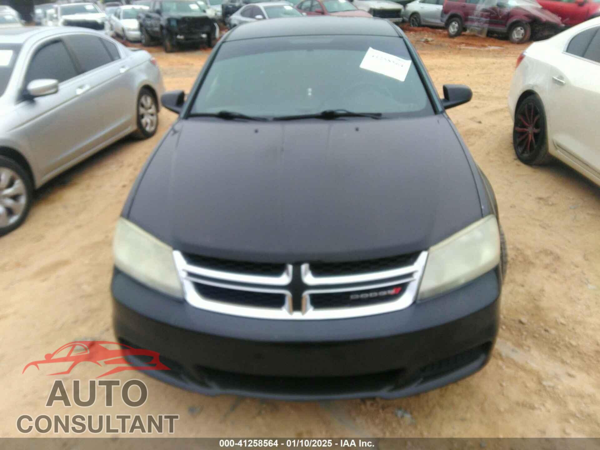 DODGE AVENGER 2013 - 1C3CDZAG4DN504856