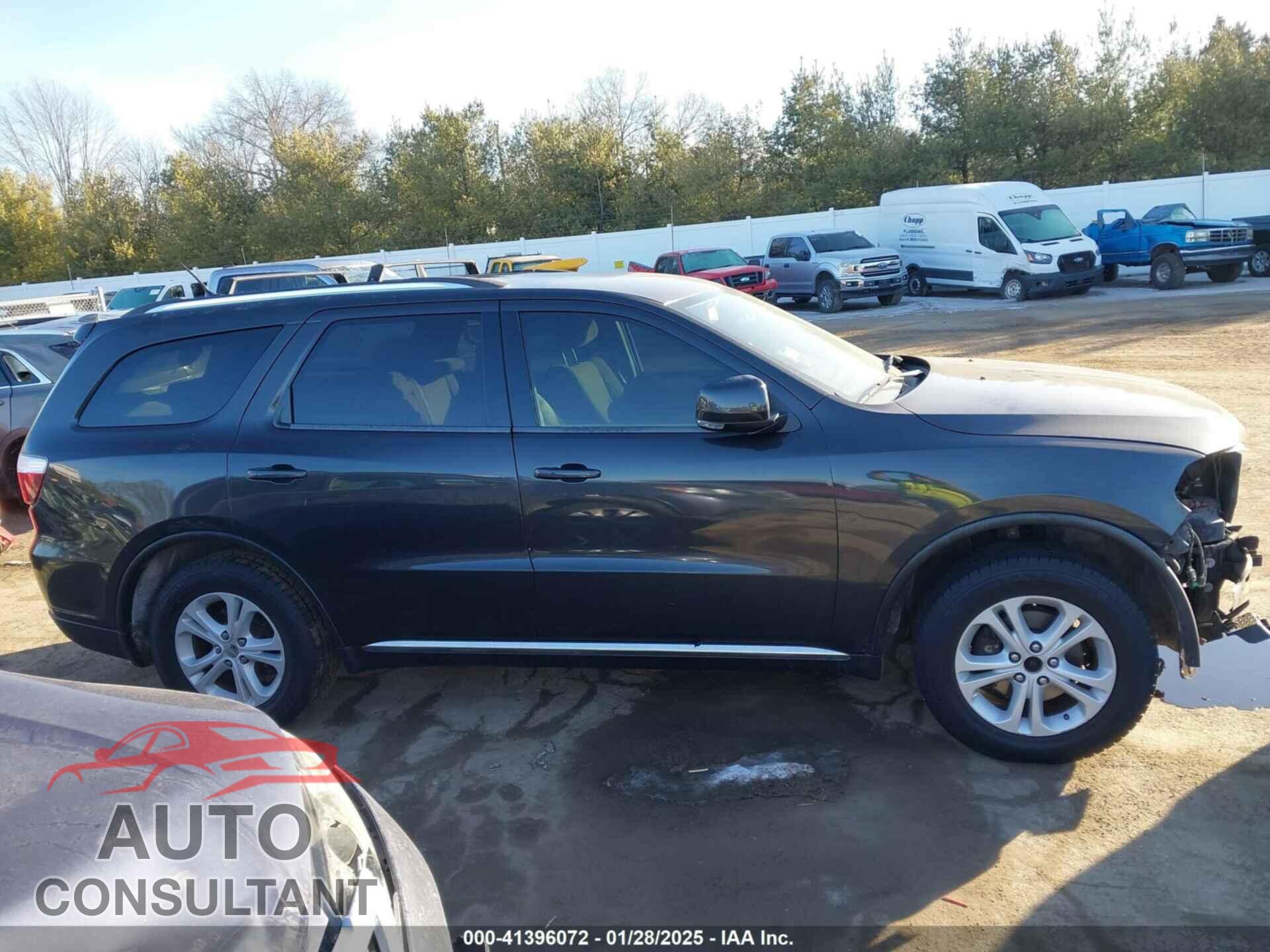 DODGE DURANGO 2011 - 1D4RE4GG4BC742442