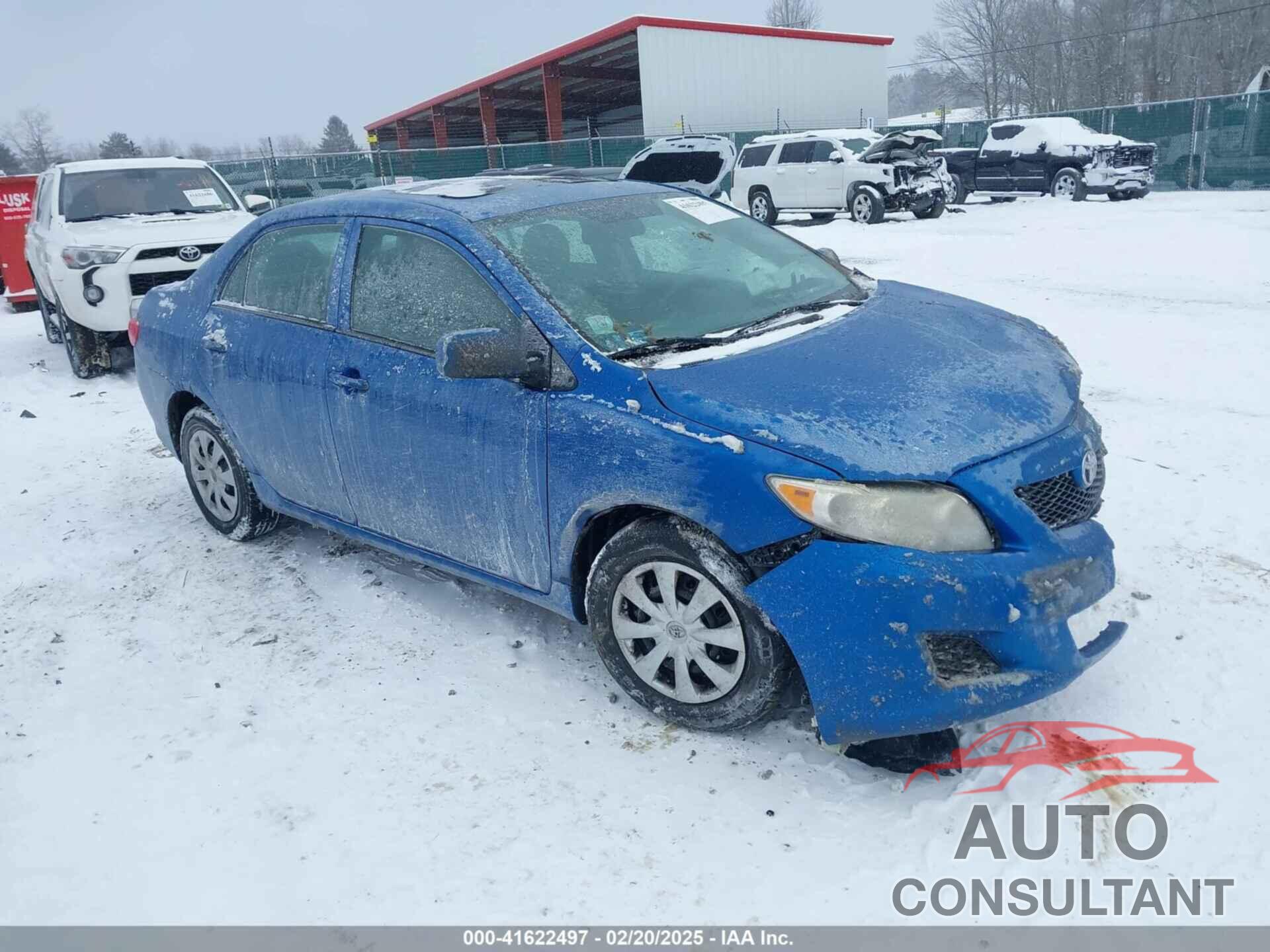 TOYOTA COROLLA 2010 - 1NXBU4EE9AZ281357