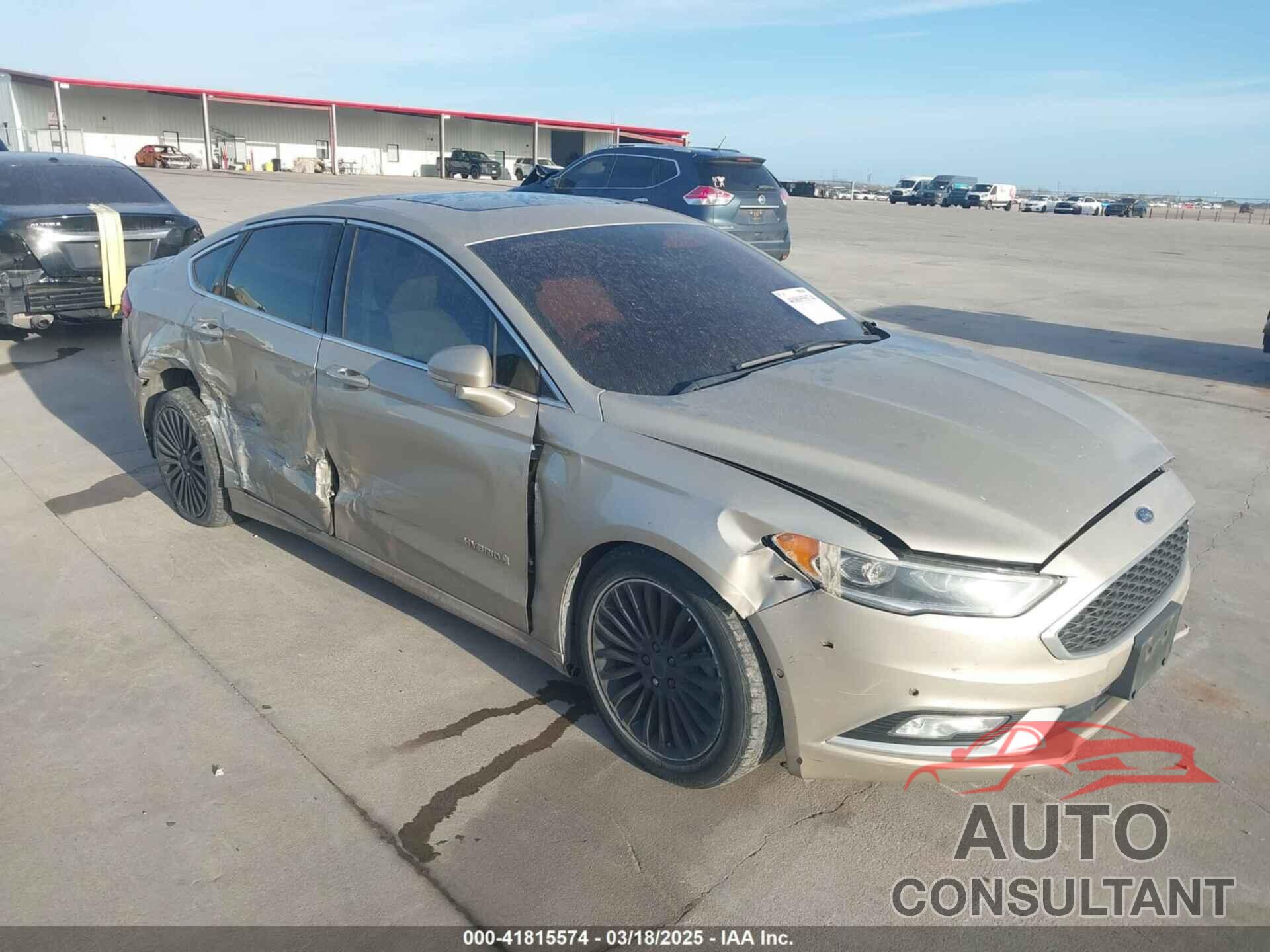 FORD FUSION HYBRID 2017 - 3FA6P0RU2HR416290