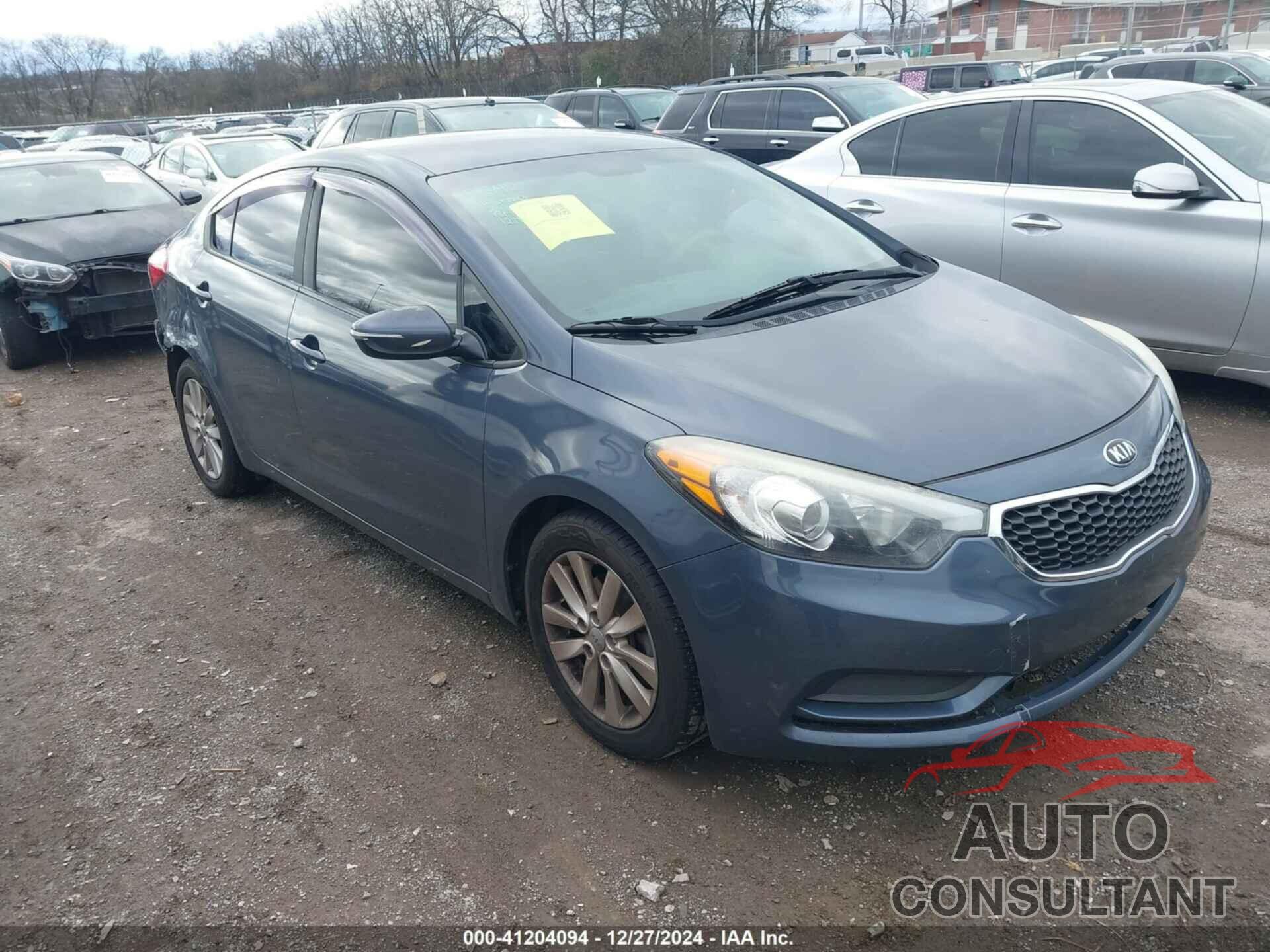 KIA FORTE 2016 - KNAFX4A68G5575117