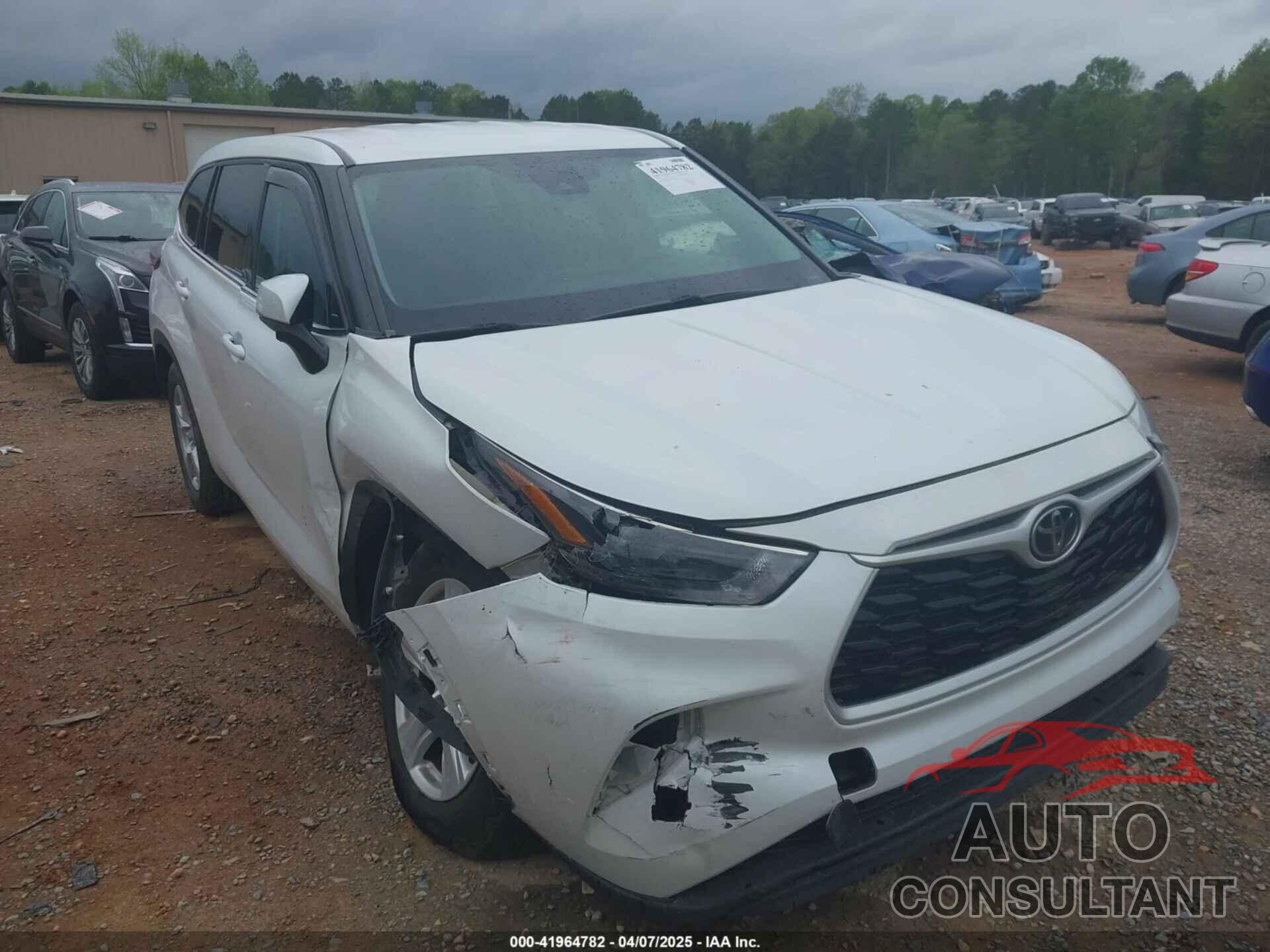 TOYOTA HIGHLANDER 2022 - 5TDZZRAH4NS104484