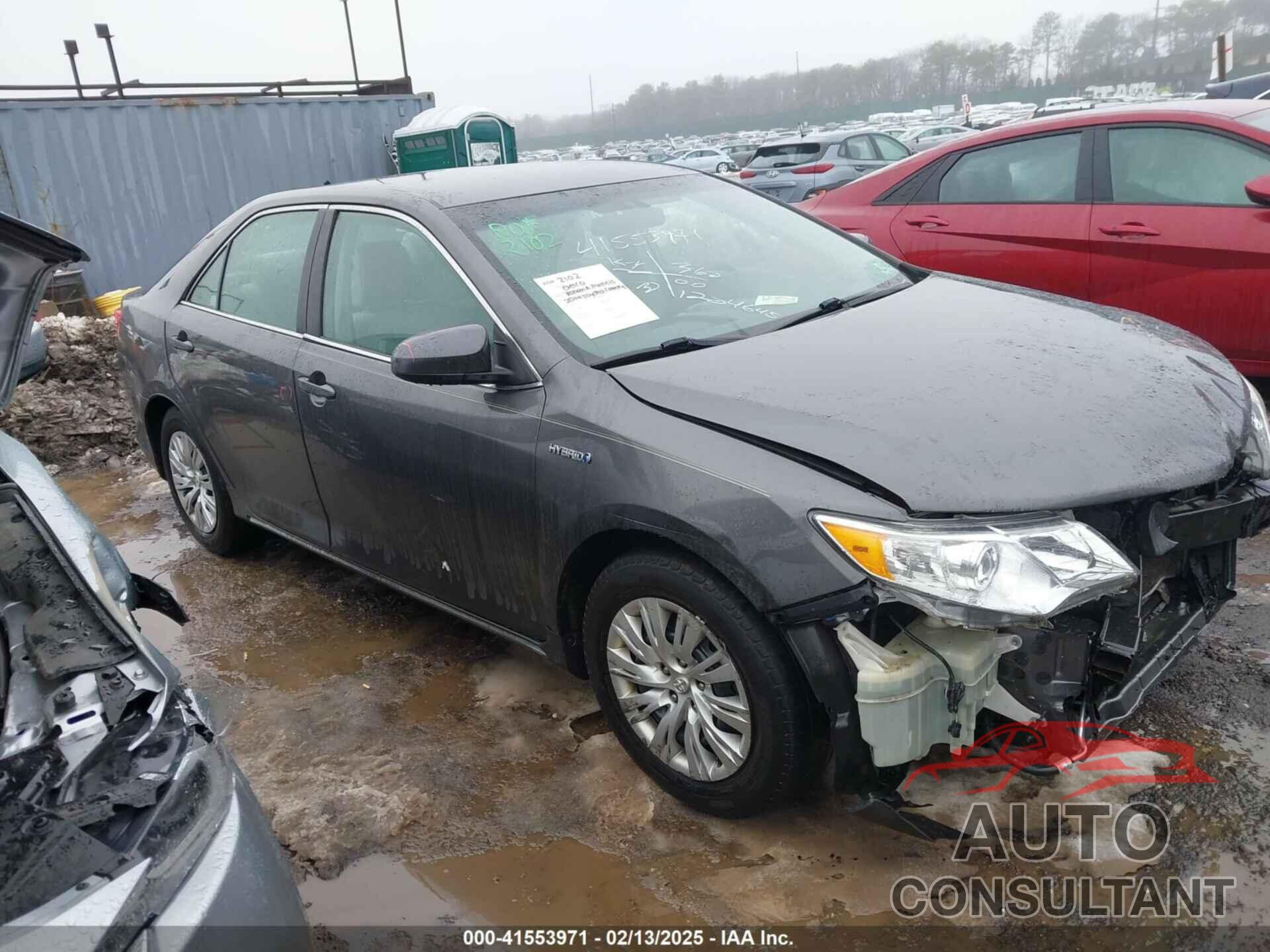 TOYOTA CAMRY HYBRID 2014 - 4T1BD1FK4EU124585