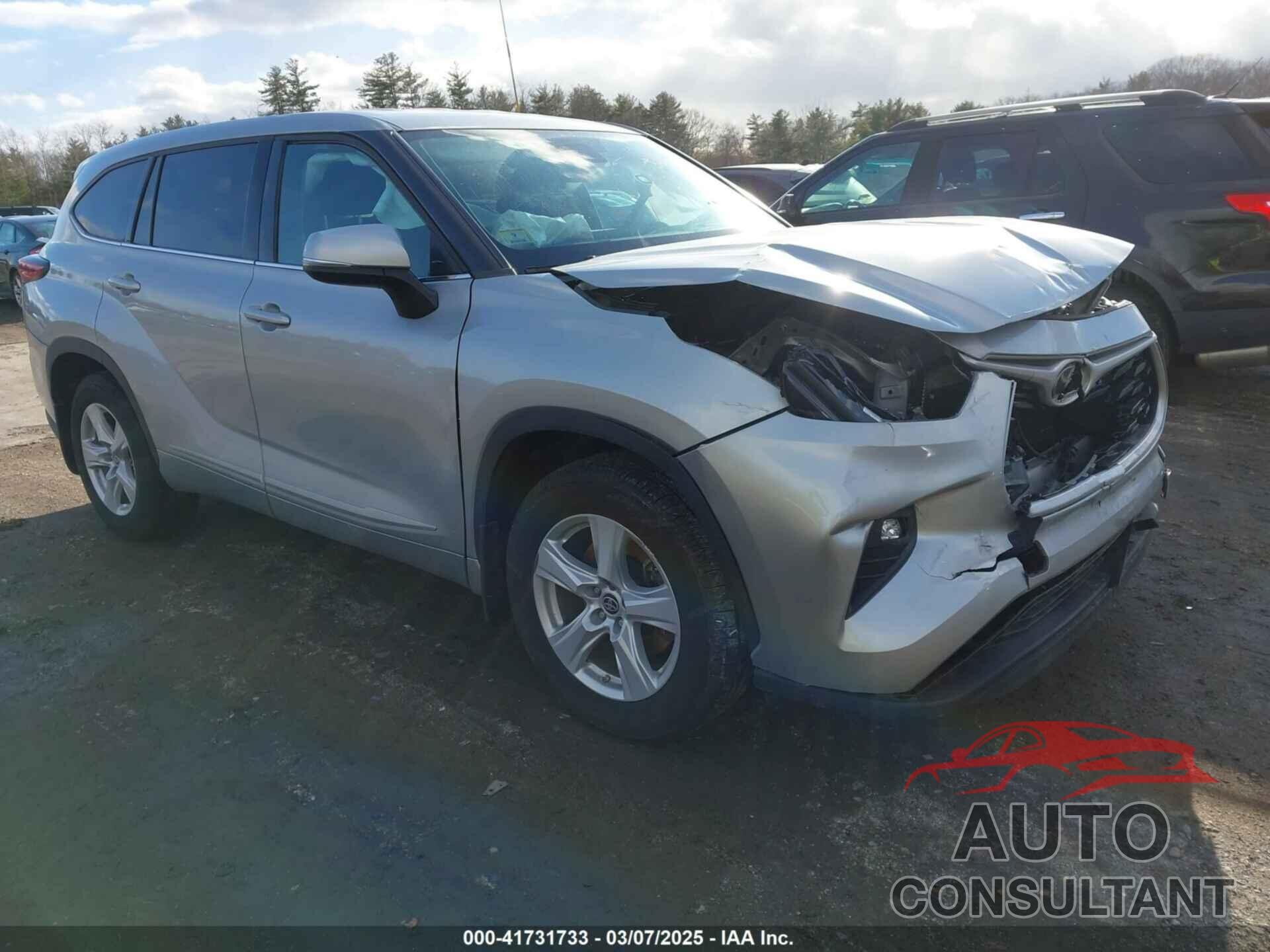 TOYOTA HIGHLANDER 2021 - 5TDBZRBH7MS073469