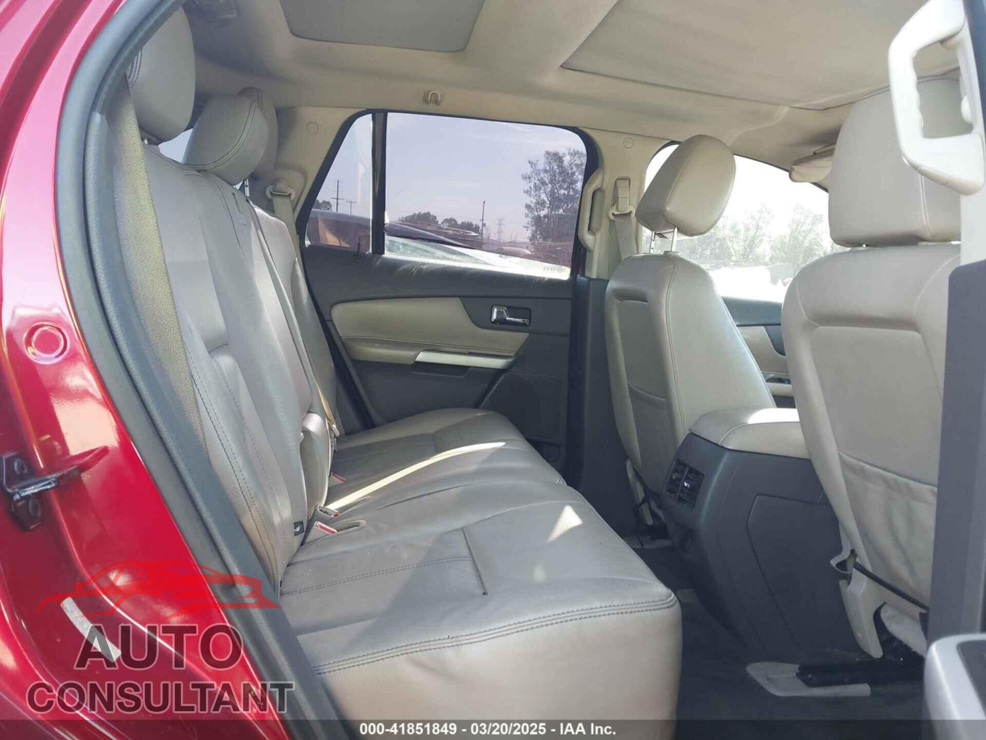 FORD EDGE 2012 - 2FMDK3J91CBA53461