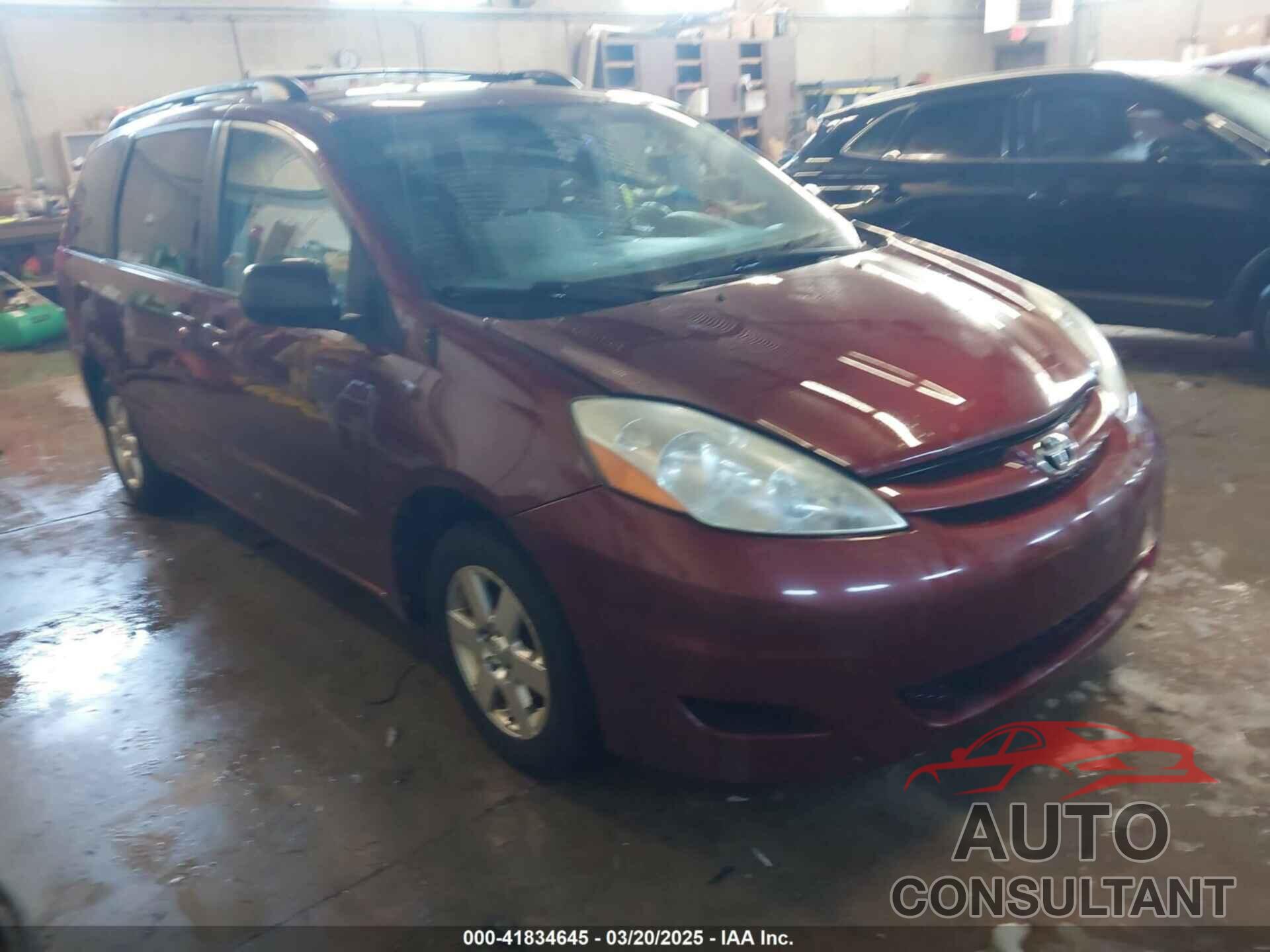 TOYOTA SIENNA 2009 - 5TDZK23C69S266409